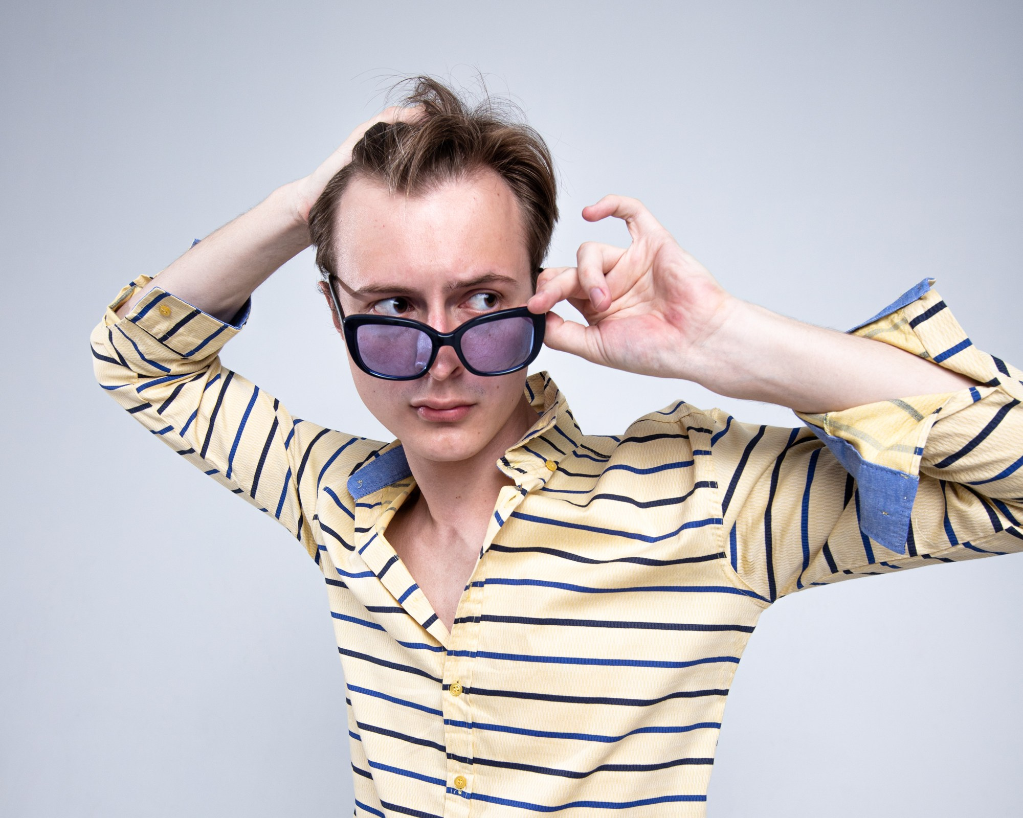 «Смотри Шире» — съёмка для бренда одежды. Репортажный, промышленный и маркетплейс-фотограф Дмитрий Чернат