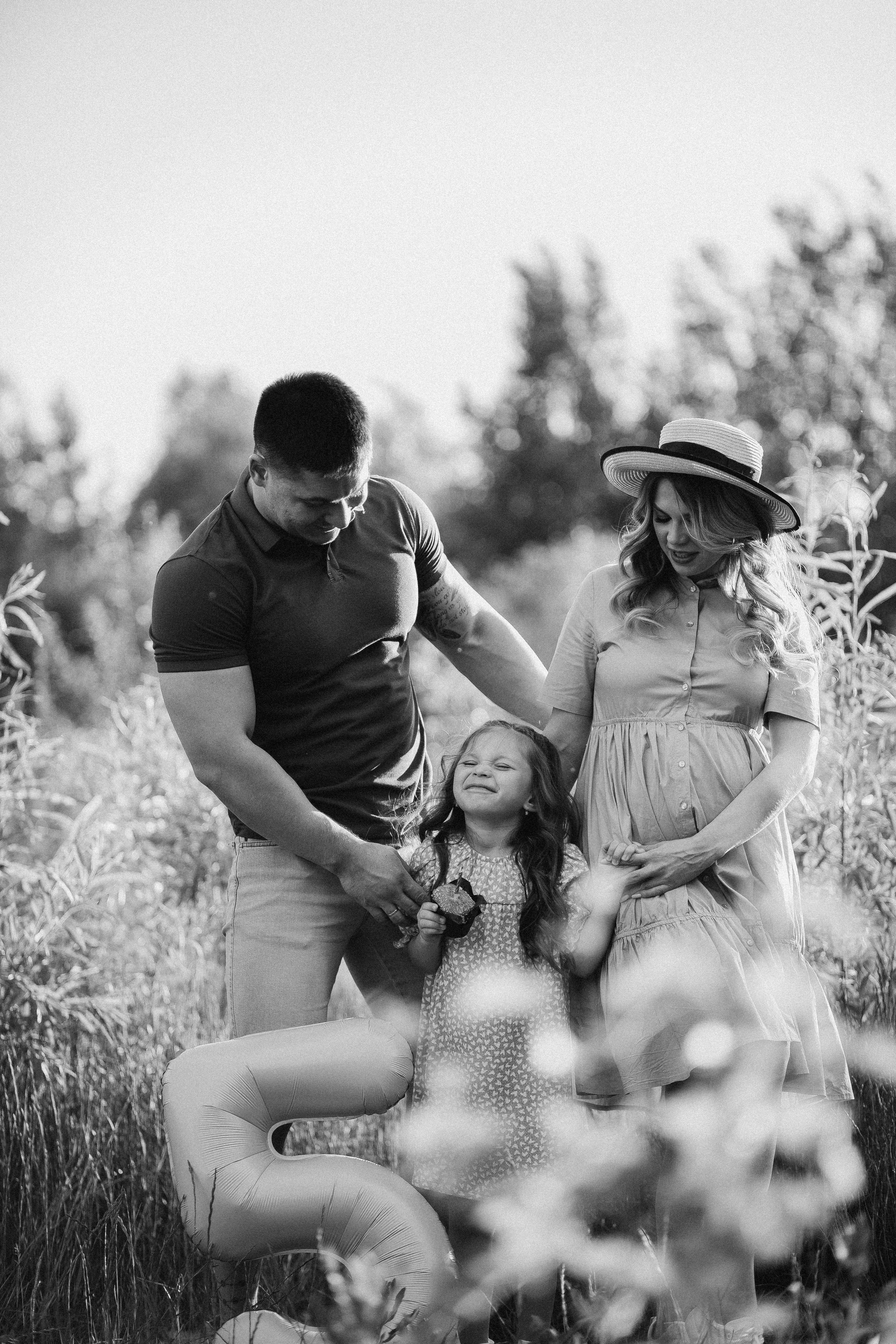 Руслан, Людмила и Кира. Фотограф Тимербаева Алина г. Сургут