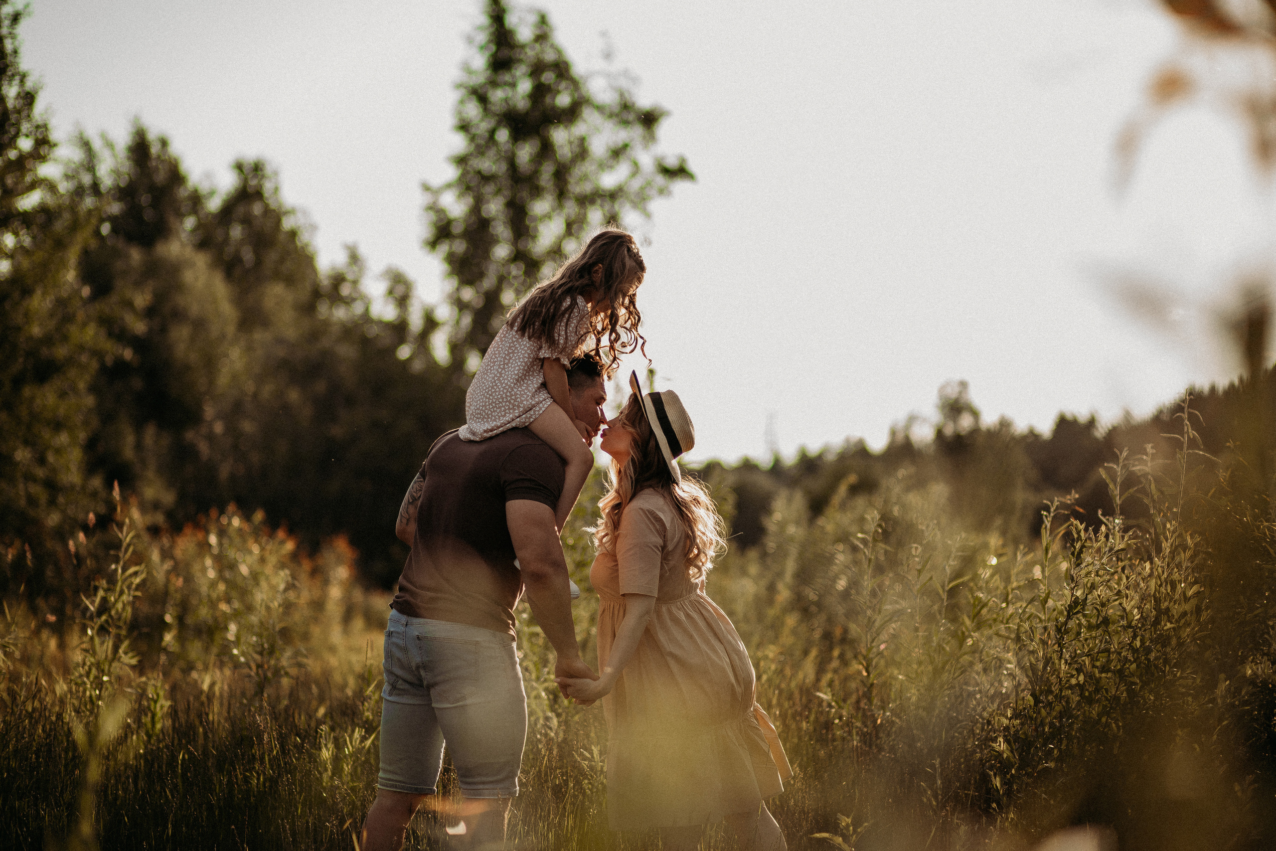 Руслан, Людмила и Кира. Фотограф Тимербаева Алина г. Сургут