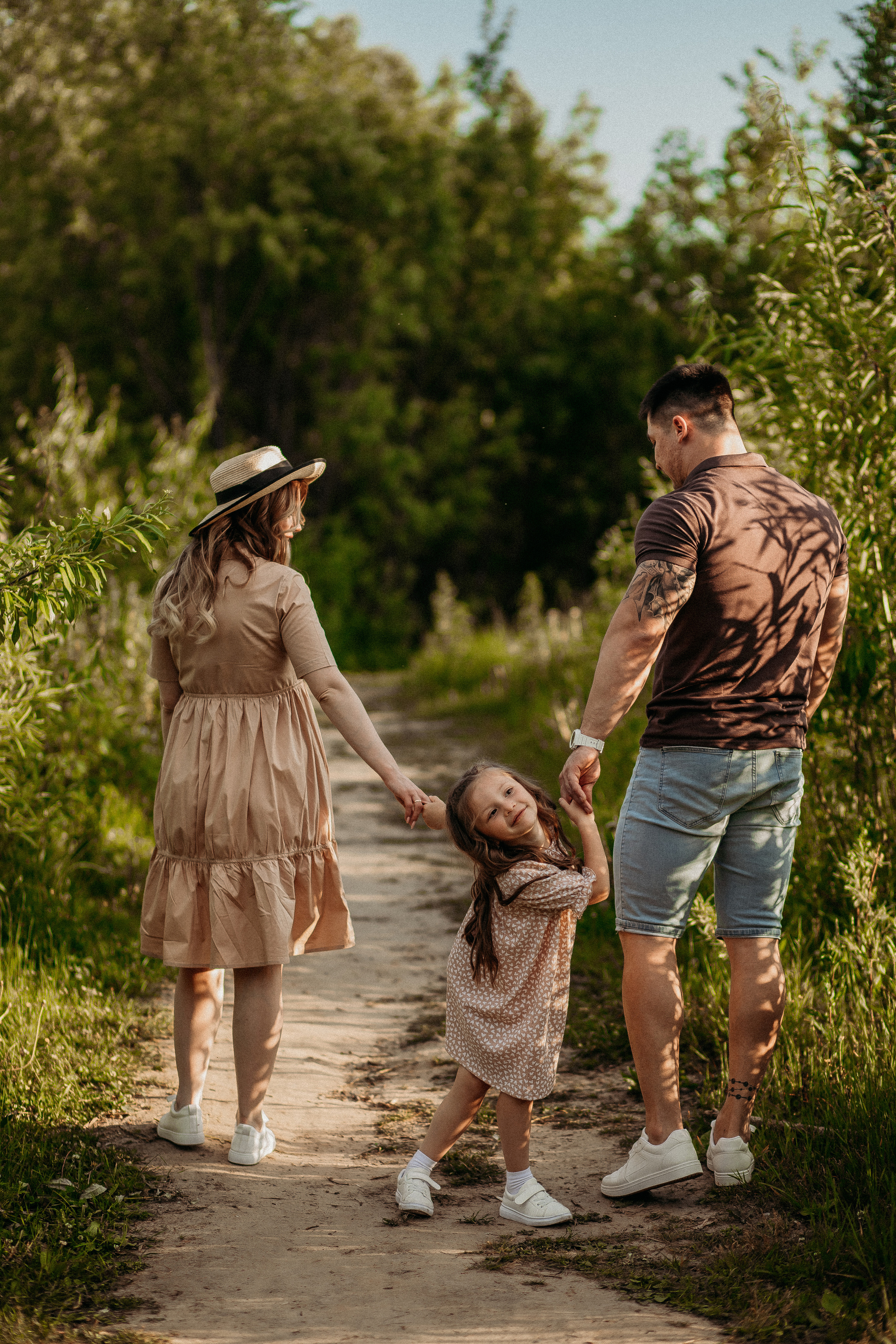 Руслан, Людмила и Кира. Фотограф Тимербаева Алина г. Сургут