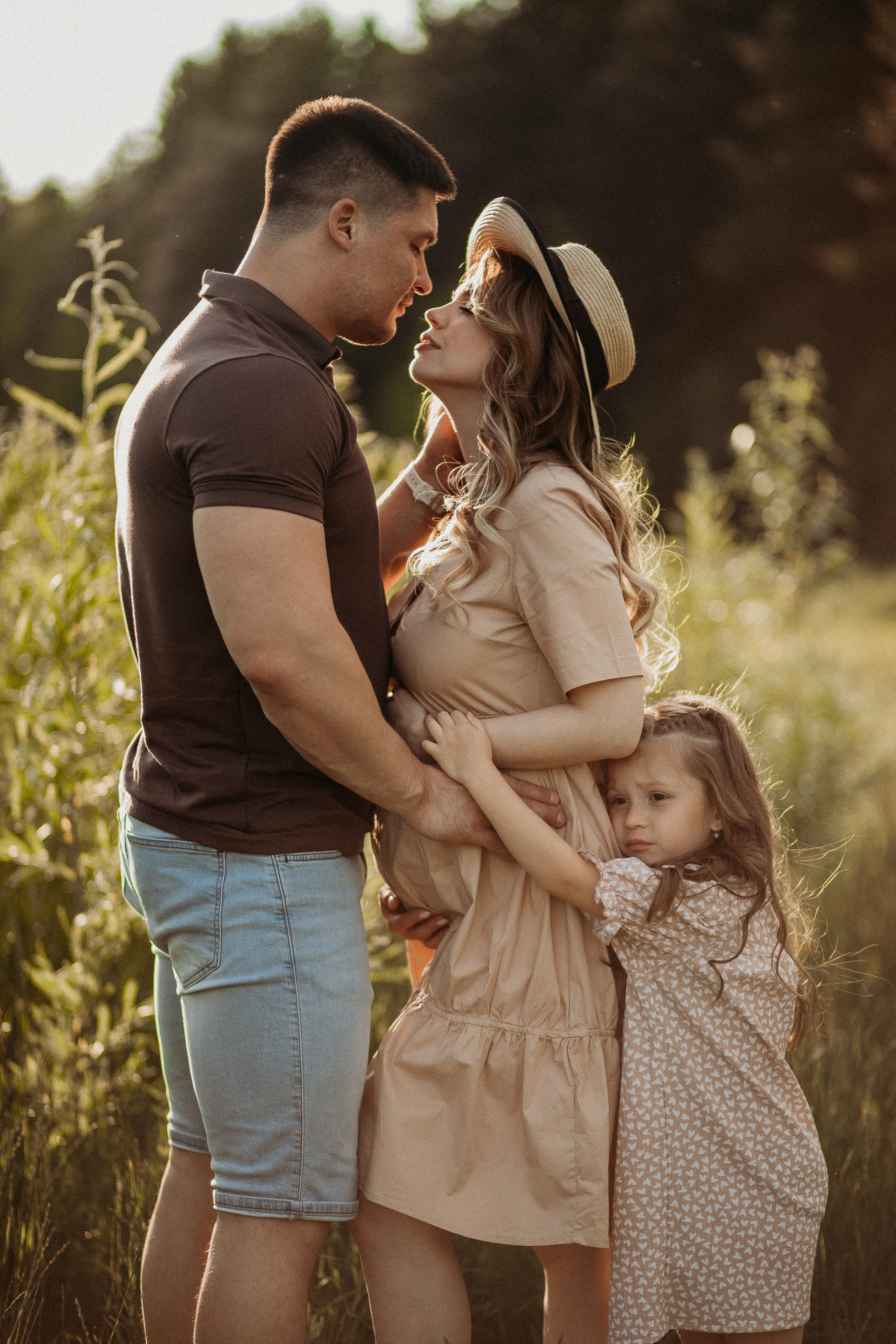 Руслан, Людмила и Кира. Фотограф Тимербаева Алина г. Сургут