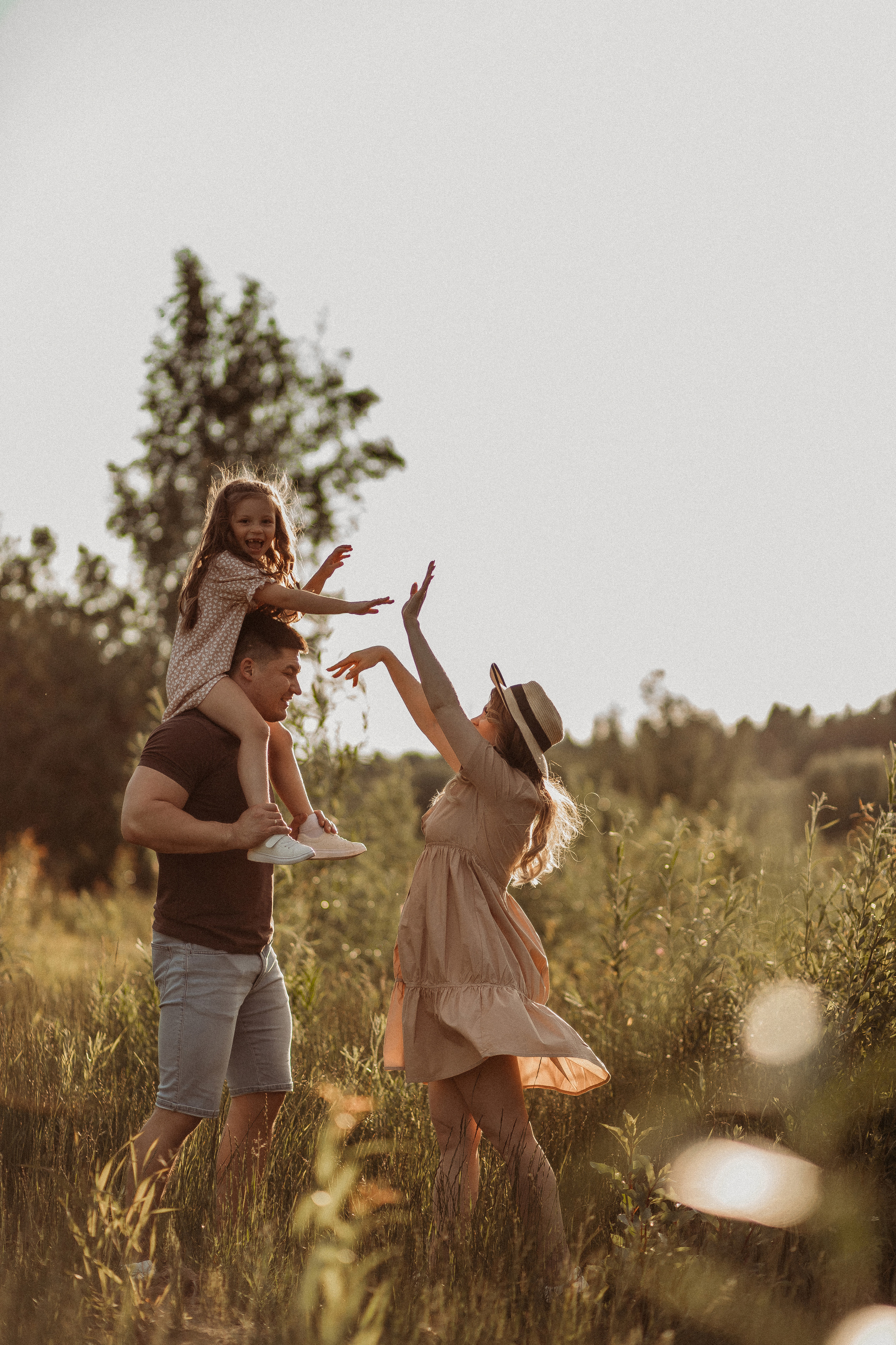 Руслан, Людмила и Кира. Фотограф Тимербаева Алина г. Сургут
