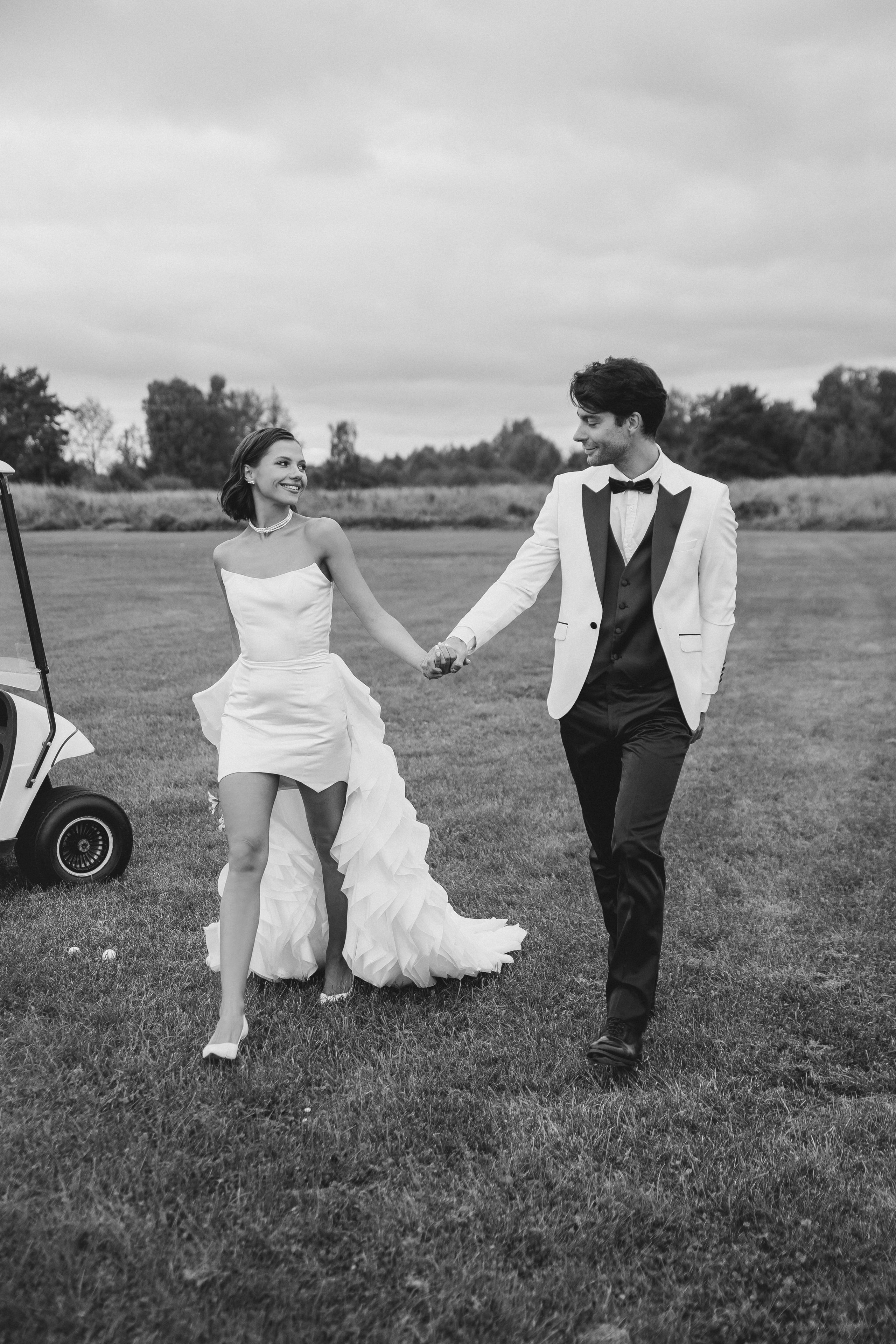 Дарья и Александр. Гольф-клуб Петергоф. Ваш фотограф — Александра Андрущенко