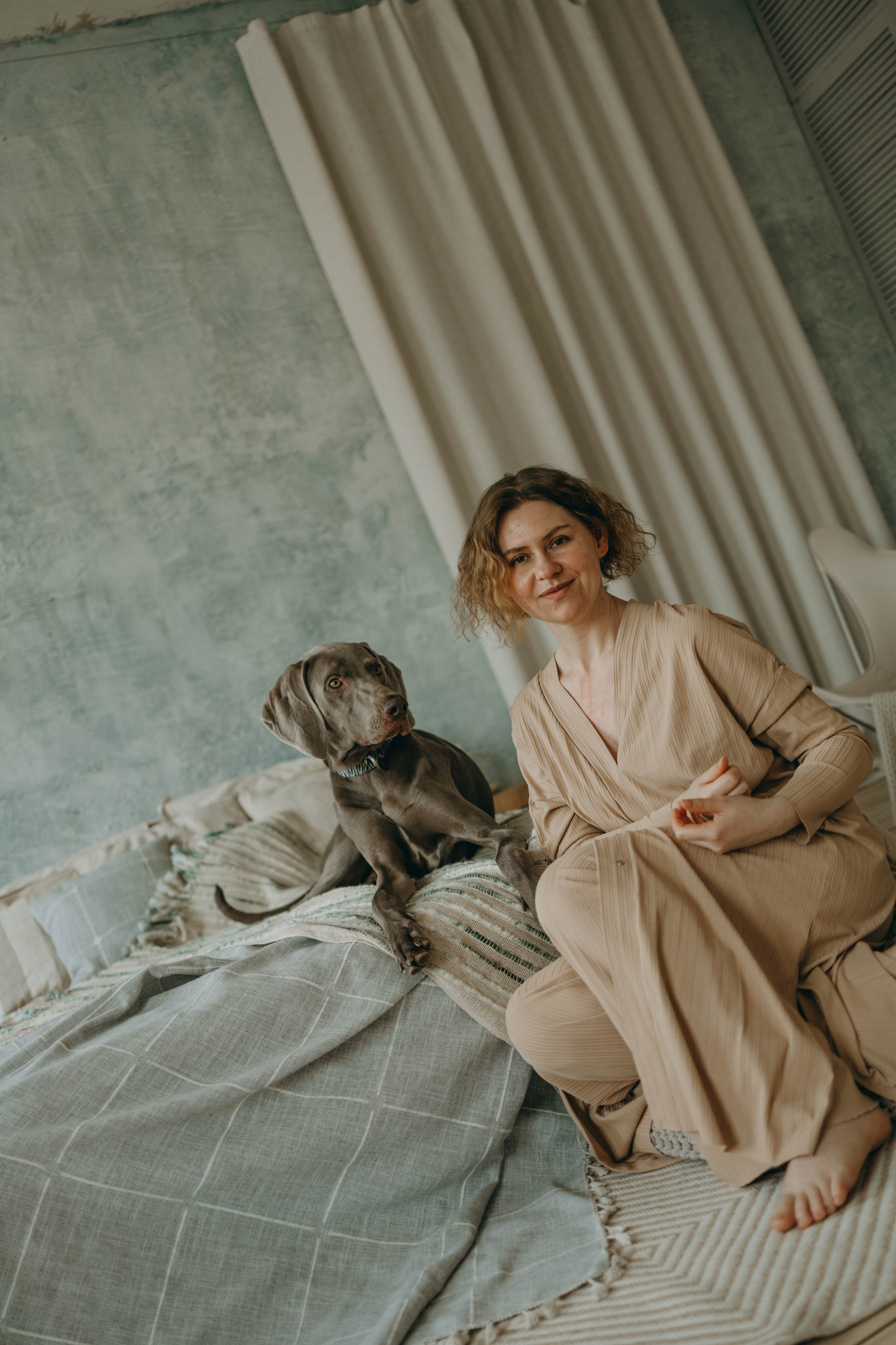 Фотосессия в студии с собакой. Фотограф-анималист в Екатеринбурге | Кристина