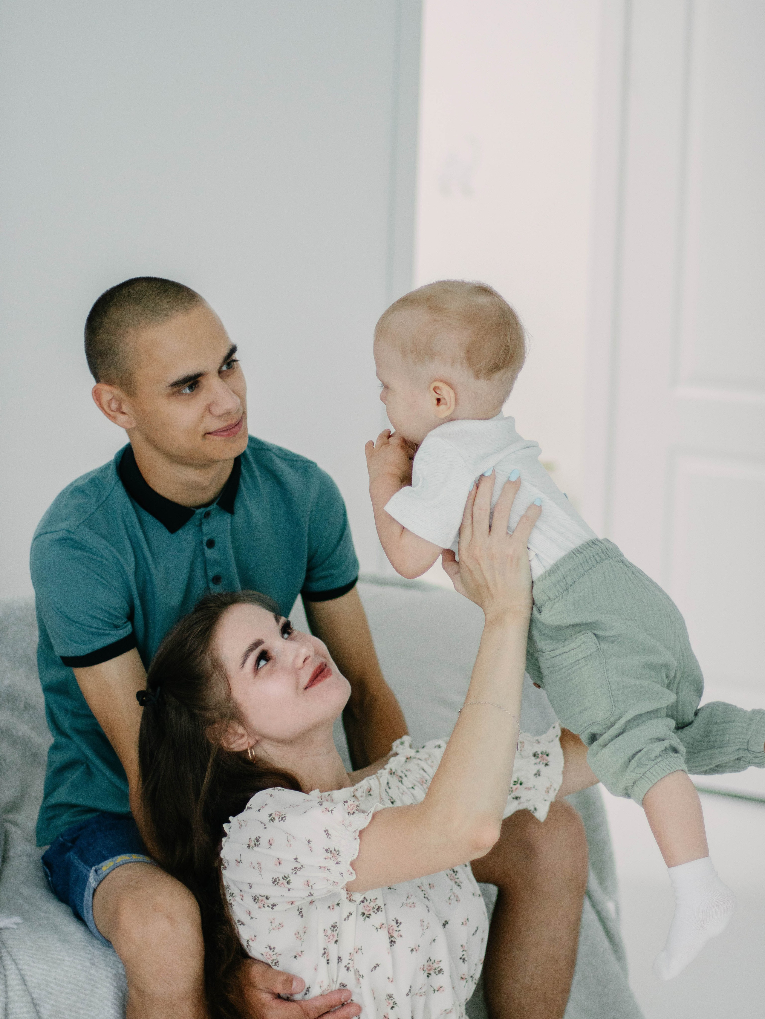 Демьян с родителями. Семейный фотограф в Ангарске Екатерина Трифонова