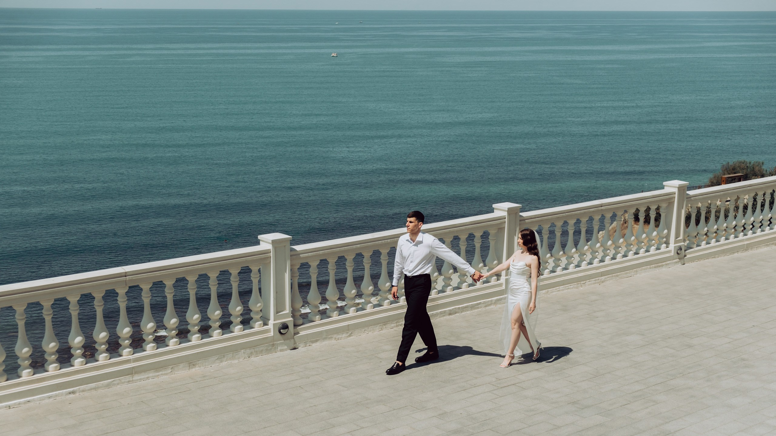 Белая набережная Анапа. Фотограф и Видеограф Анапа, Новороссийск, Краснодар. Алина и Женя