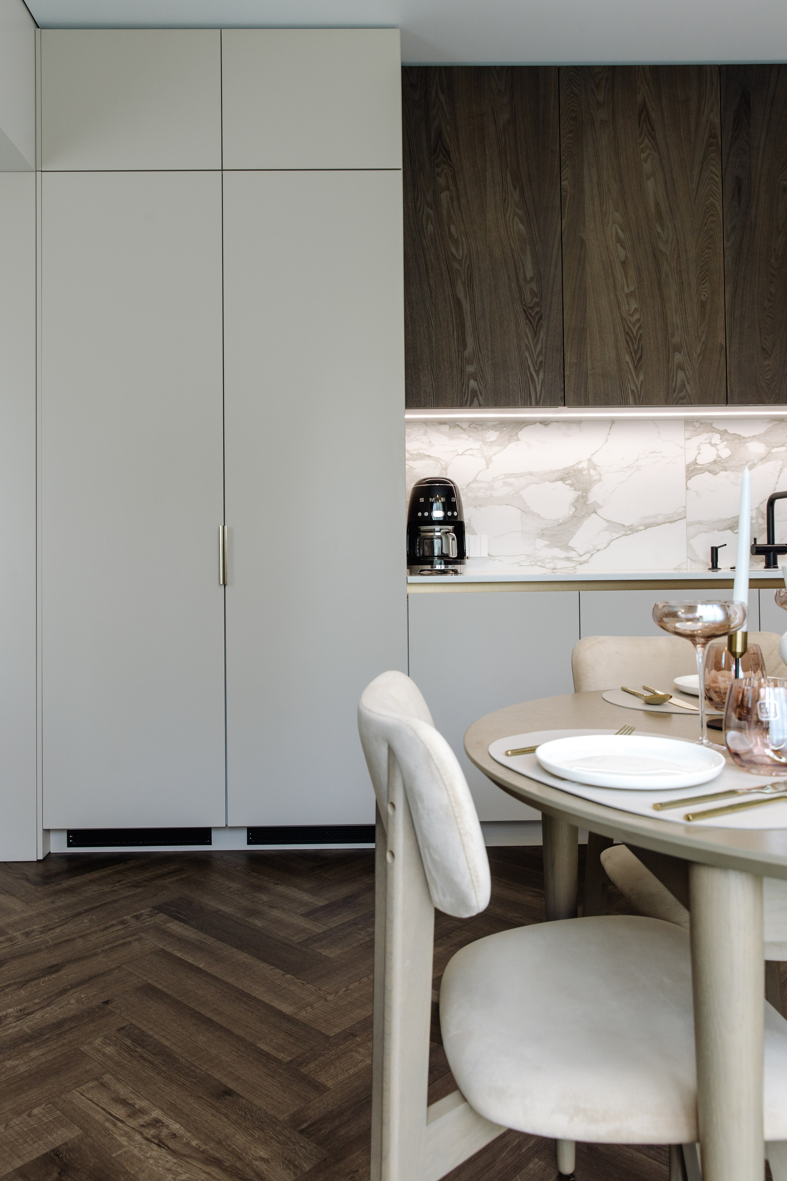 Кухня на заказ в Томске поселок Добрый | ГУДРУМ. ГУДРУМ — Мебель на заказ в Томске | Кухни | Шкафы | Стулья и Столы