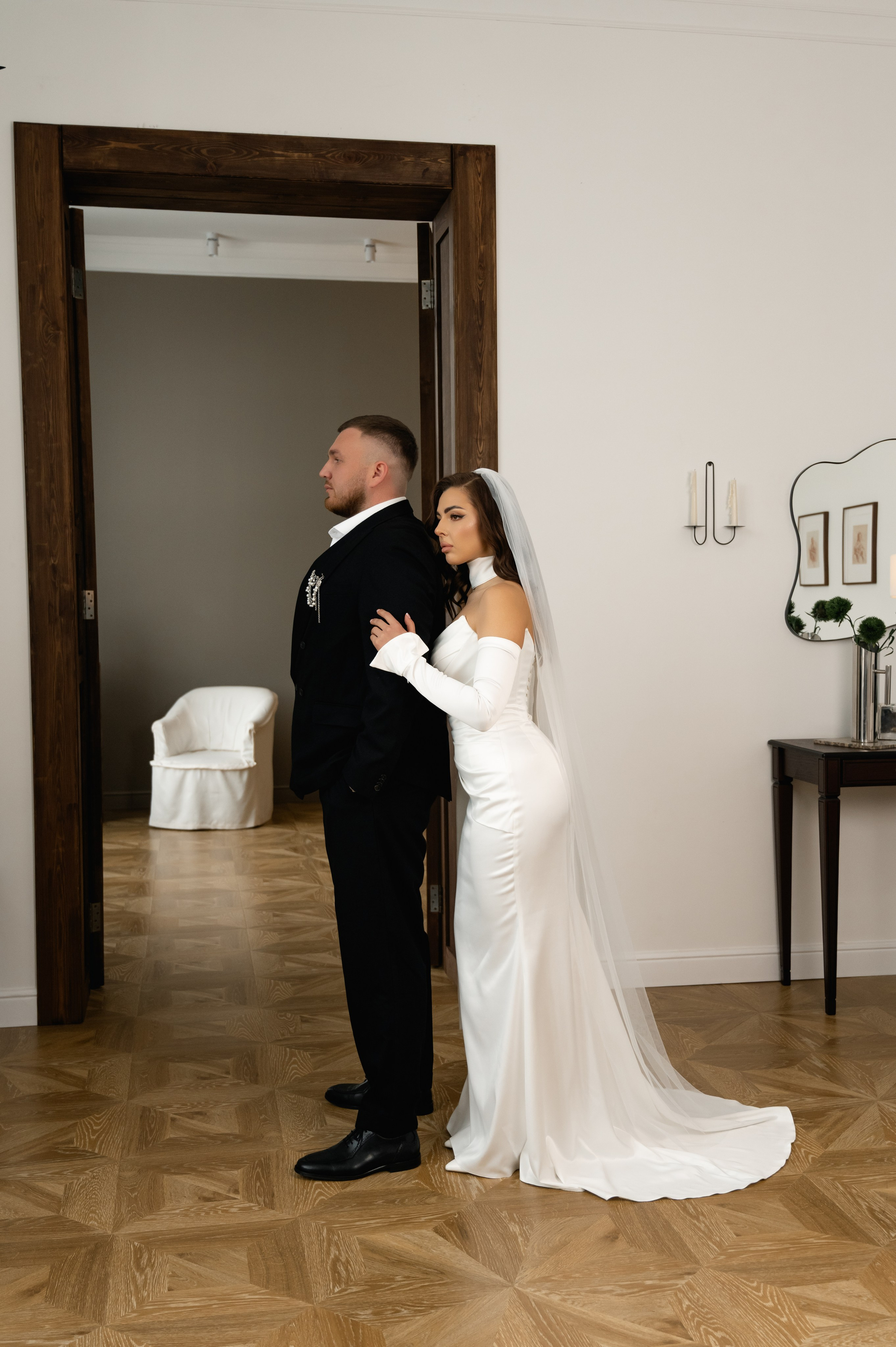 Свадебная фотосессия в студии. Свадебный и семейный фотограф в Краснодаре Алина Мельник