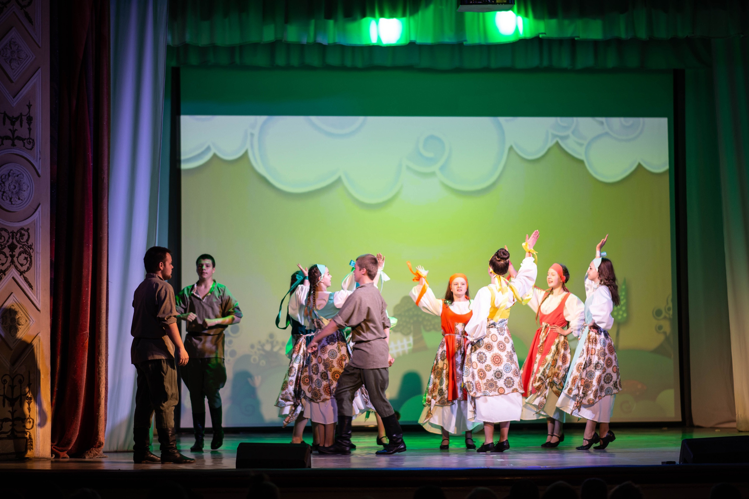 Юбилейный концерт НАТ, АХО «Росинка» 2021 год. Дворец Культуры г. Заволжья