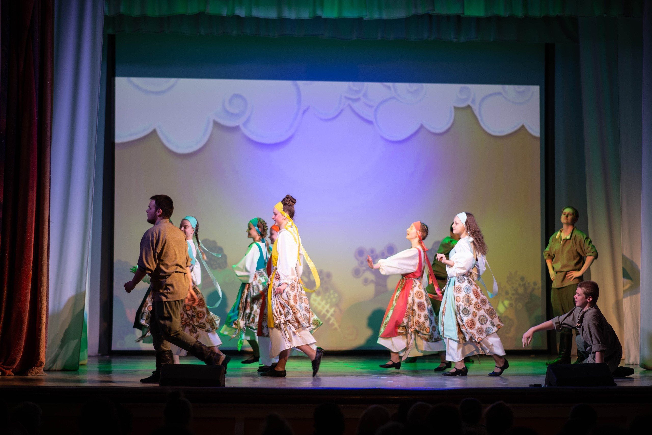 Юбилейный концерт НАТ, АХО «Росинка» 2021 год. Дворец Культуры г. Заволжья