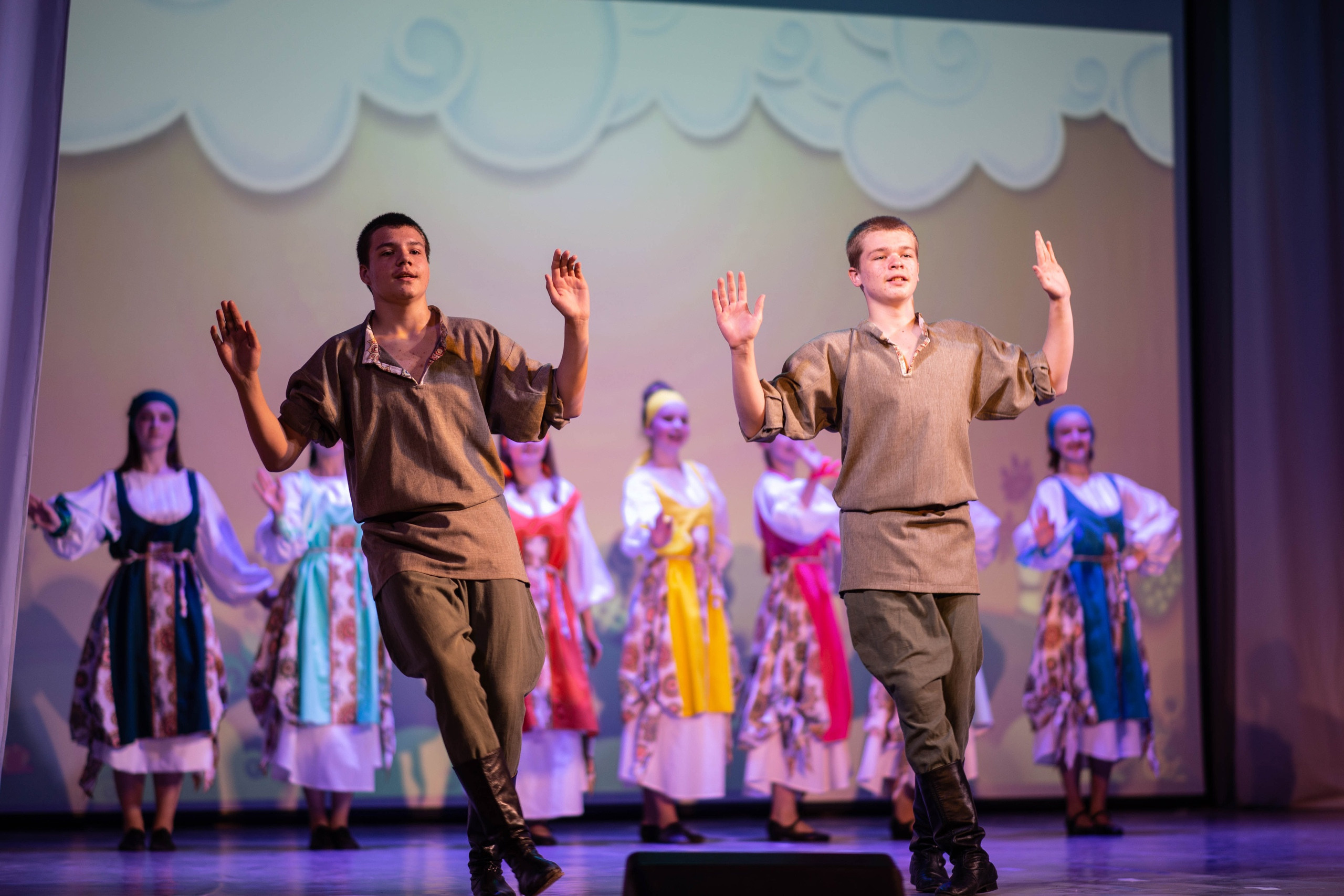 Юбилейный концерт НАТ, АХО «Росинка» 2021 год. Дворец Культуры г. Заволжья