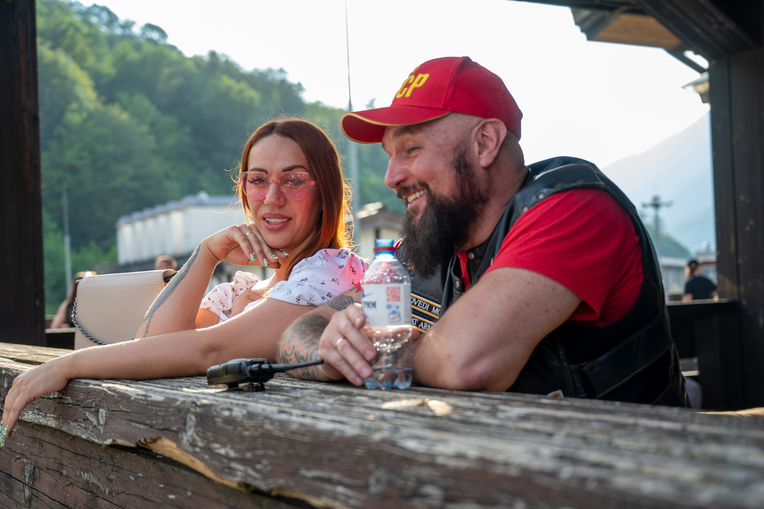 11- ый Ежегодный Байк Фестиваль " Медвежья МОТО ПОЛЯНА». Фотографирую счастливых людей в Сочи