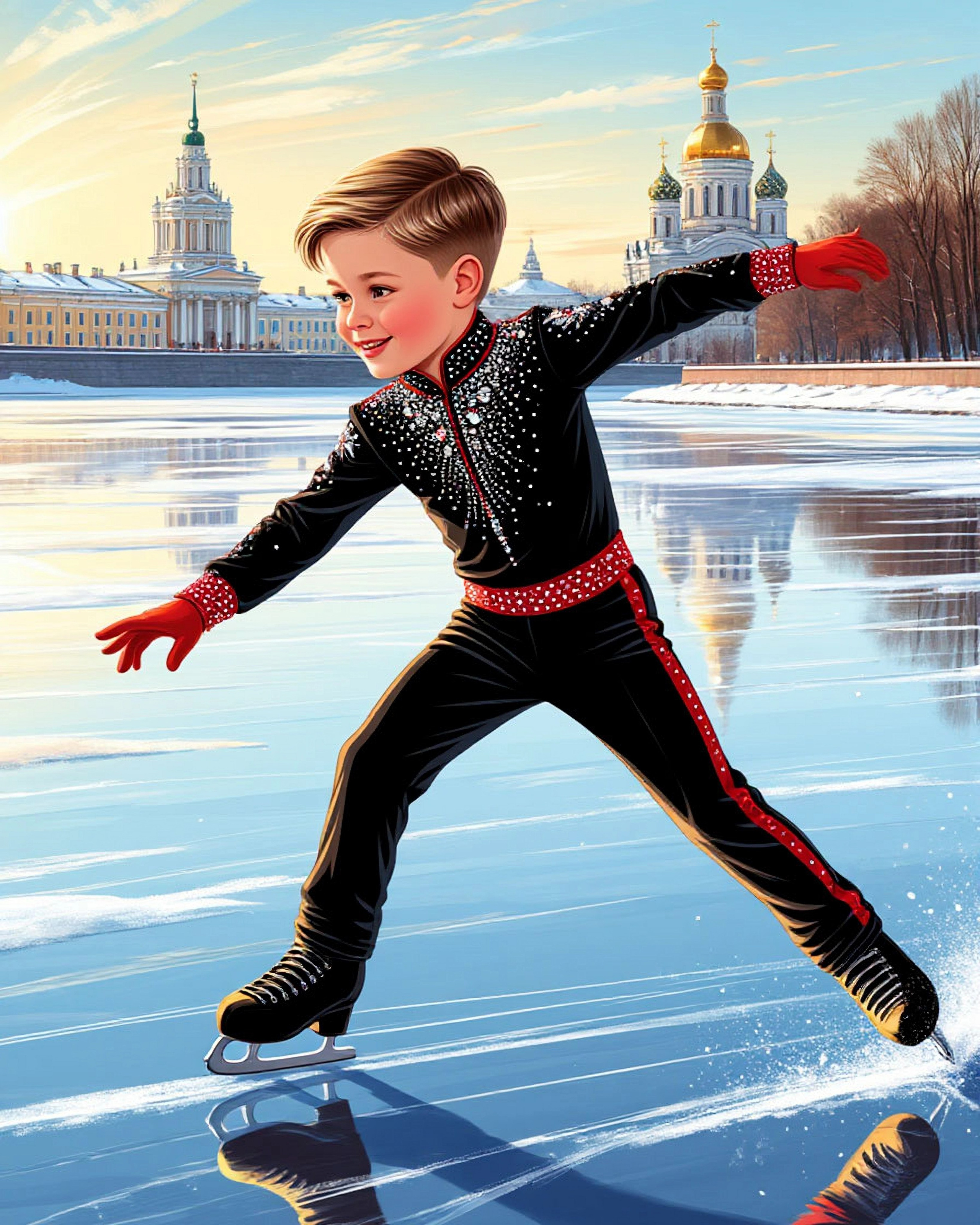 ФК мальчики с ФОНОМ. Фигурное катание для взрослых и детей на Васильевском 🌟