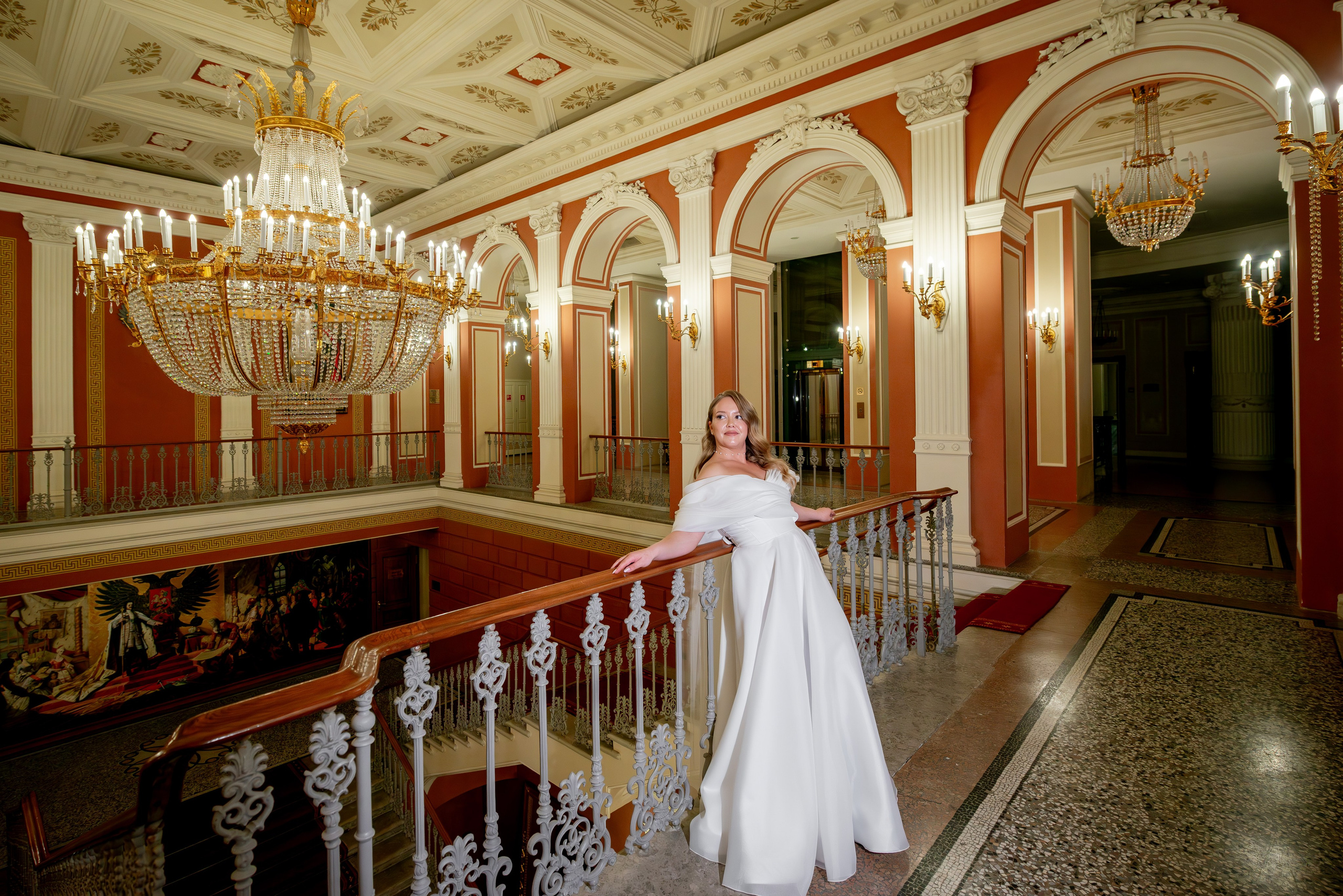 Надежда и Леонид (отель Талион Империал, Дворец Елисеевых). Портретный, семейный и свадебный фотограф в Санкт-Петербурге и в Пушкине Ширяев Денис