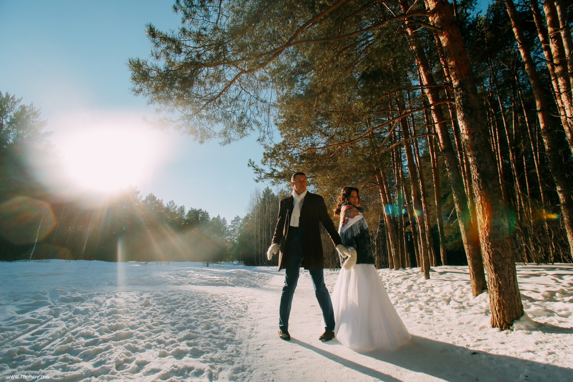 Зимняя свадьба. Фотограф в Перми Александр Рачев | Выпускные альбомы
