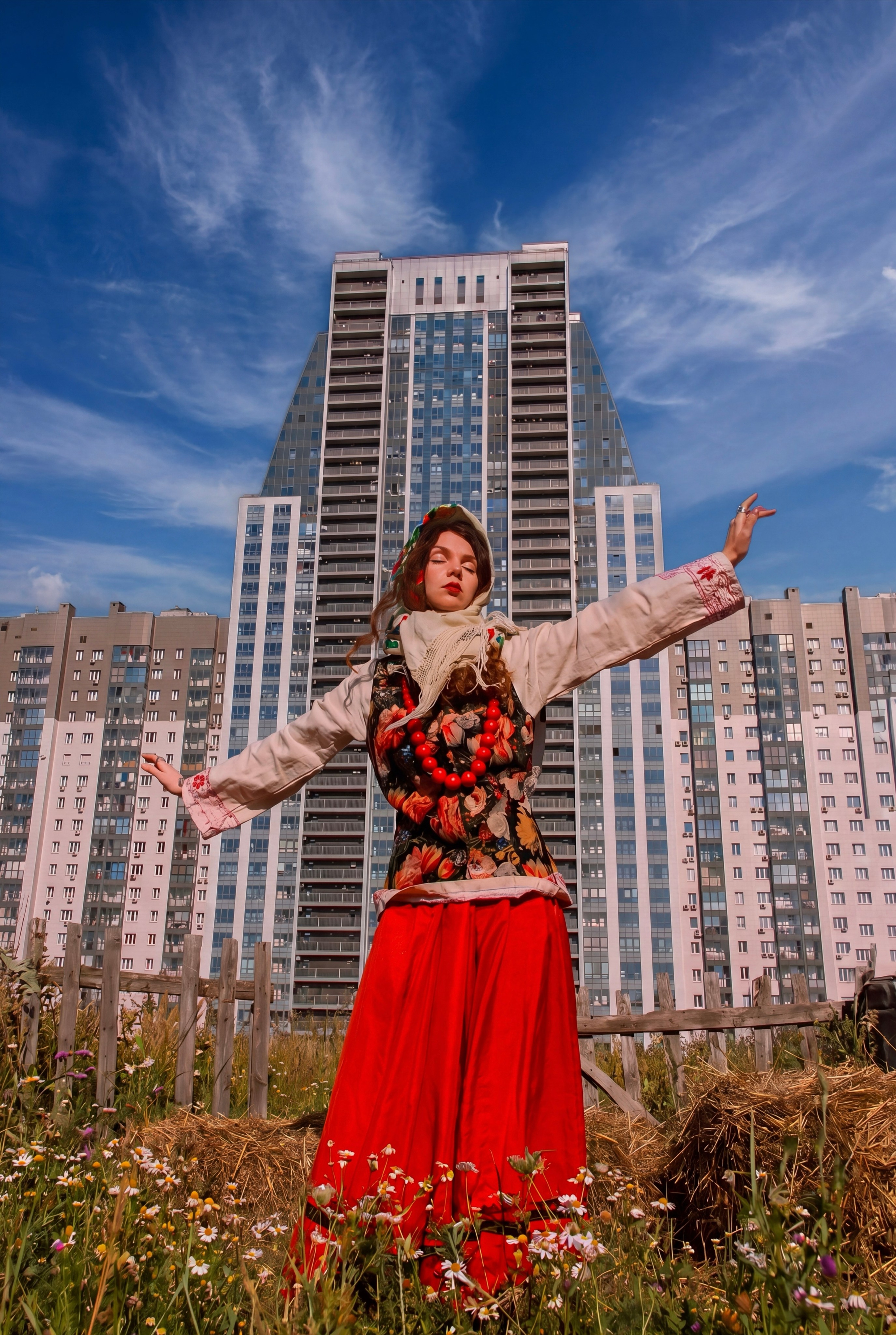 Деревня посреди мегаполиса