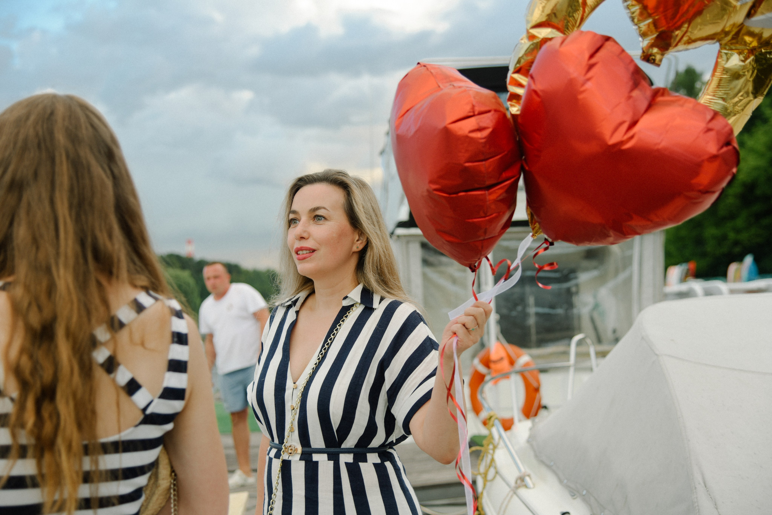 Девичник на яхте. Фотограф Лола Волна, город Москва