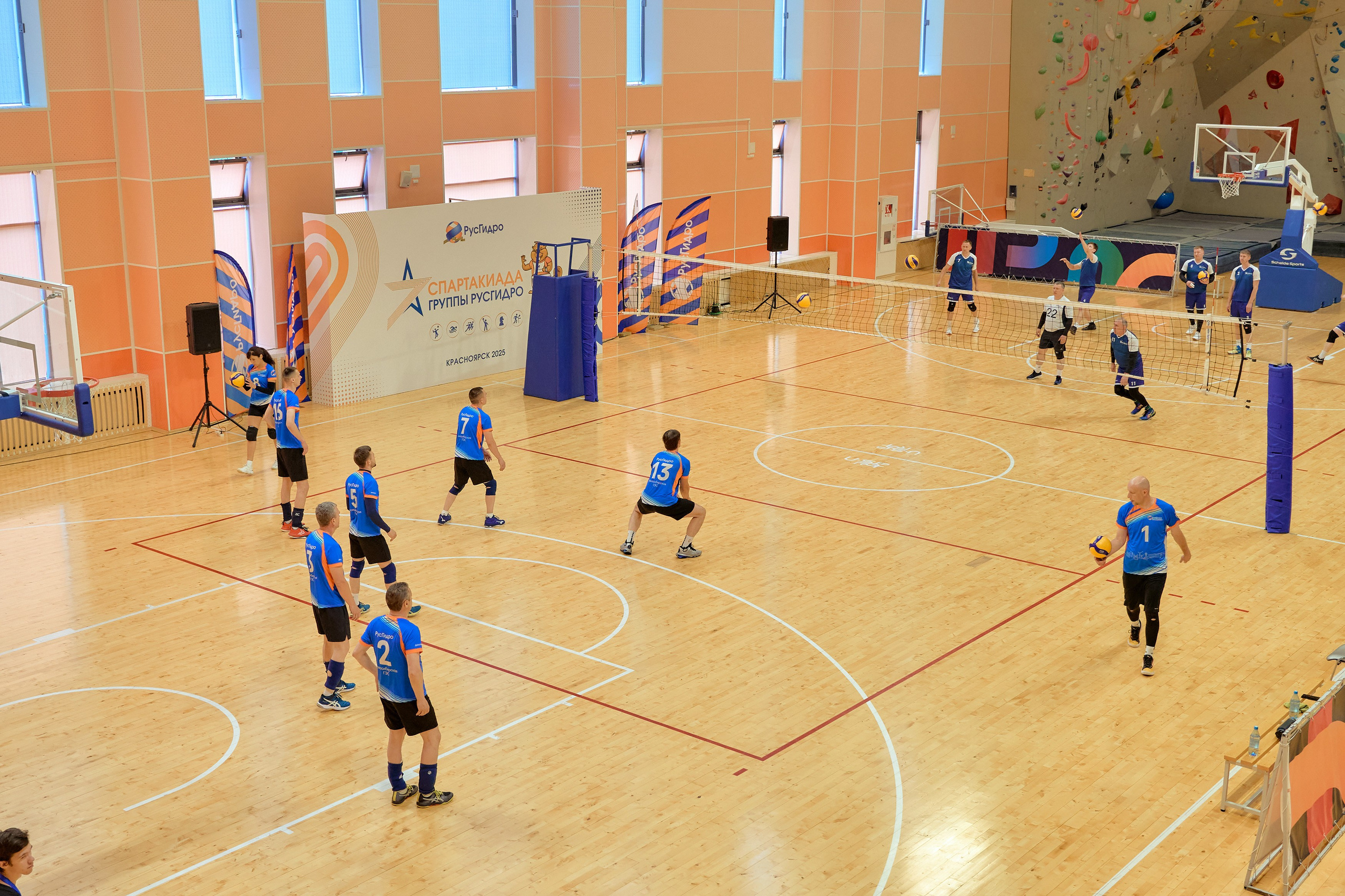 Спартакиада Группы РУСГИДРО | Волейбол. Александр Сазонов Красноярск