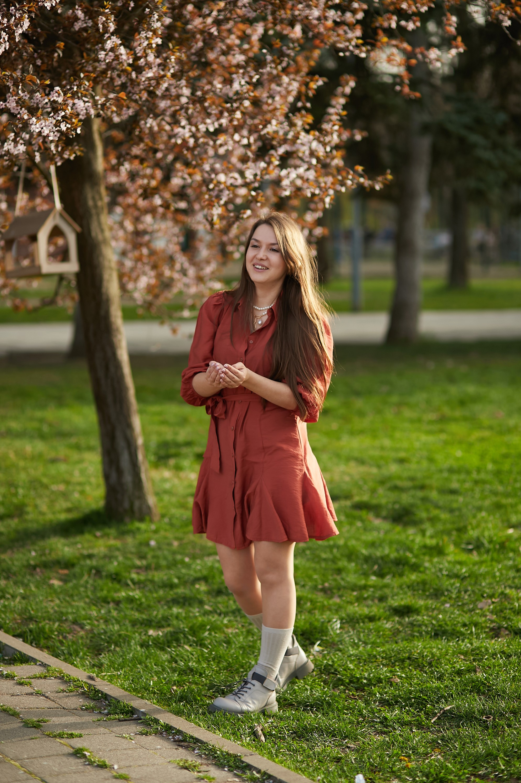 Прогулочная фотосессия с Машей в Чистяковской роще. Фотограф КовалёваТатьяна | Москва | Краснодар |Сочи |Портрет, свадьбы, семейные съёмки