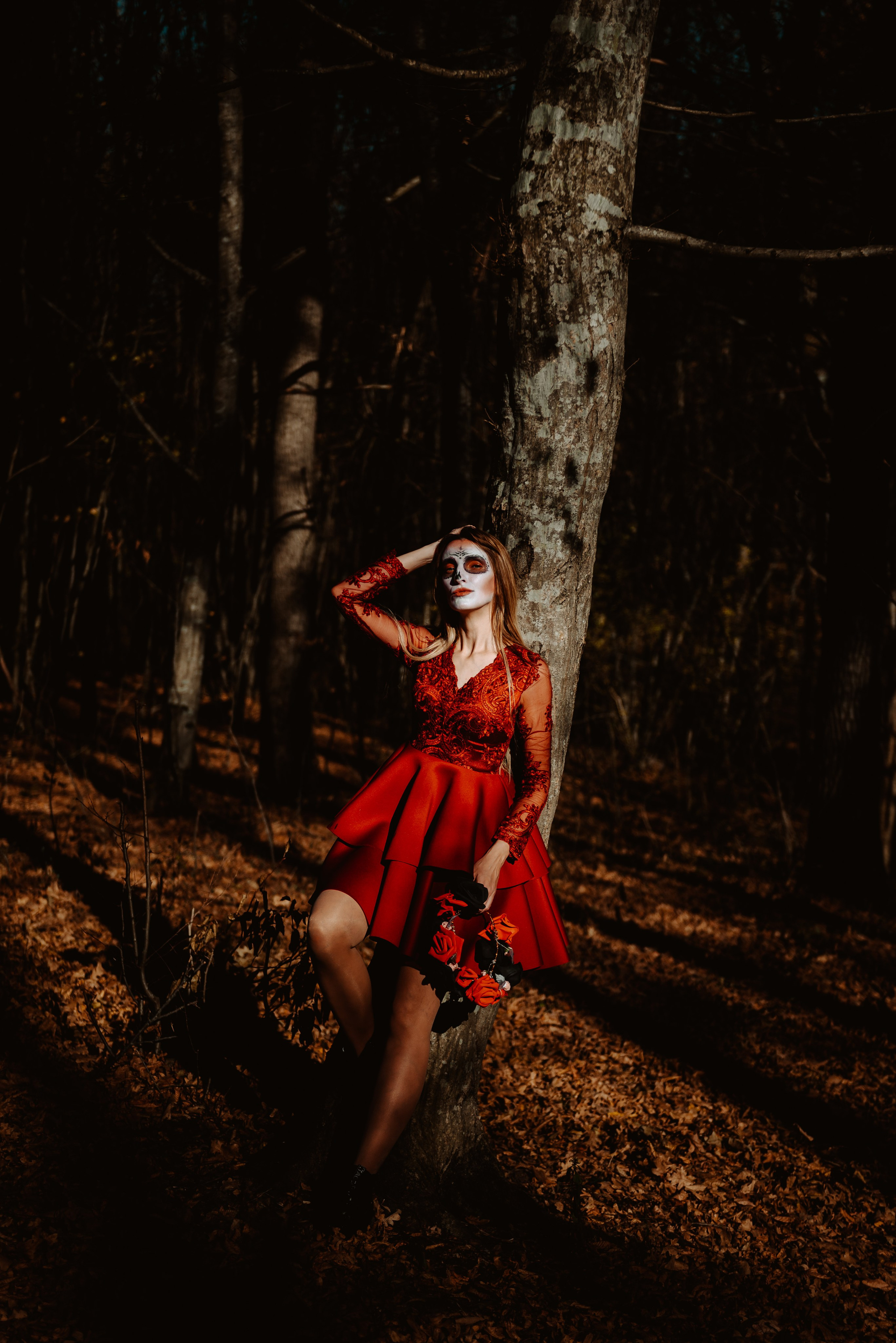 Фотосессия в горячем ключе к хеллоуину. Свадебный фотограф в Горячем Ключе Смирнова Дина