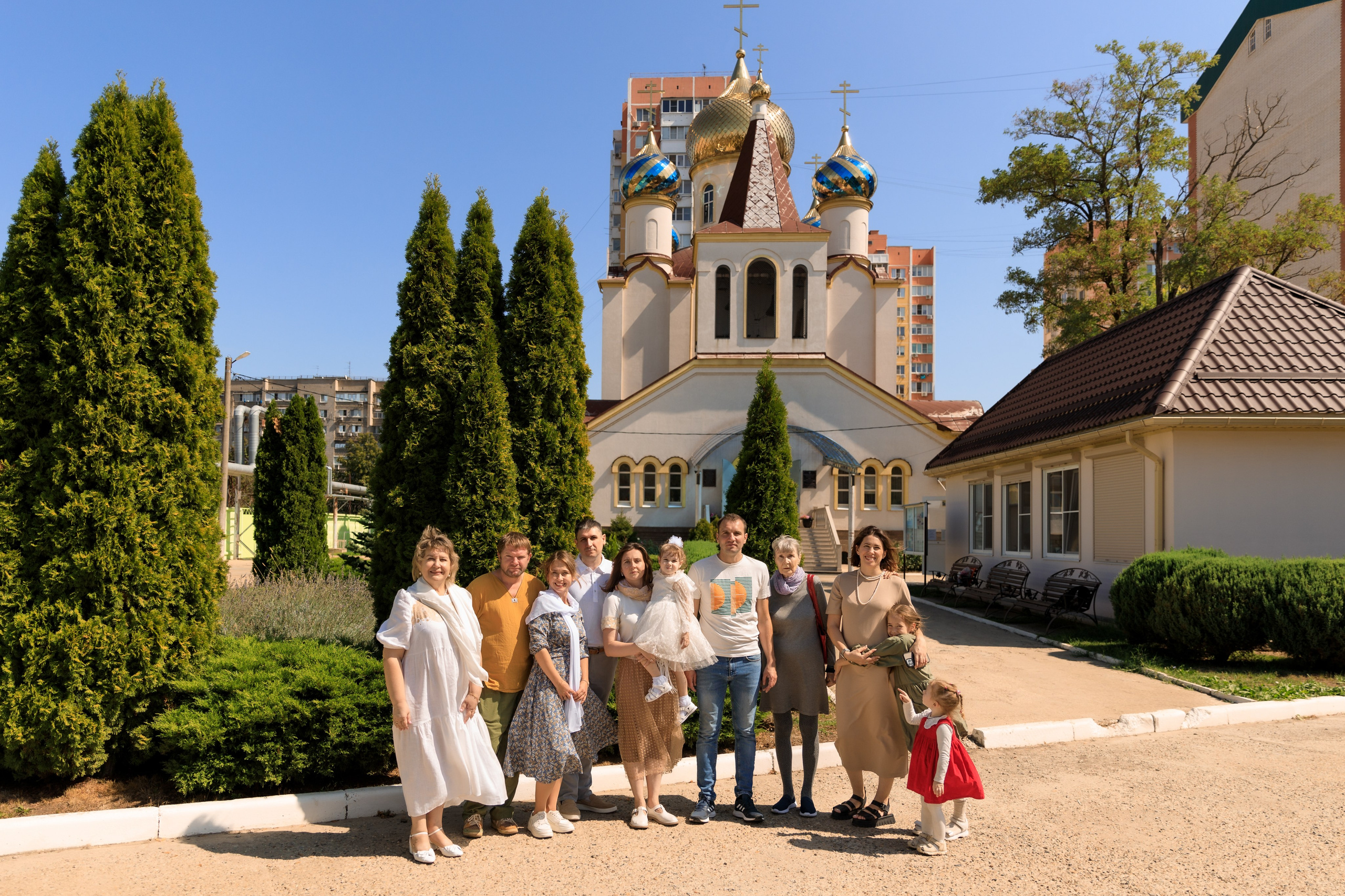 Крещение Илларии. Семейный и детский фотограф в Краснодаре Элона Литвинова