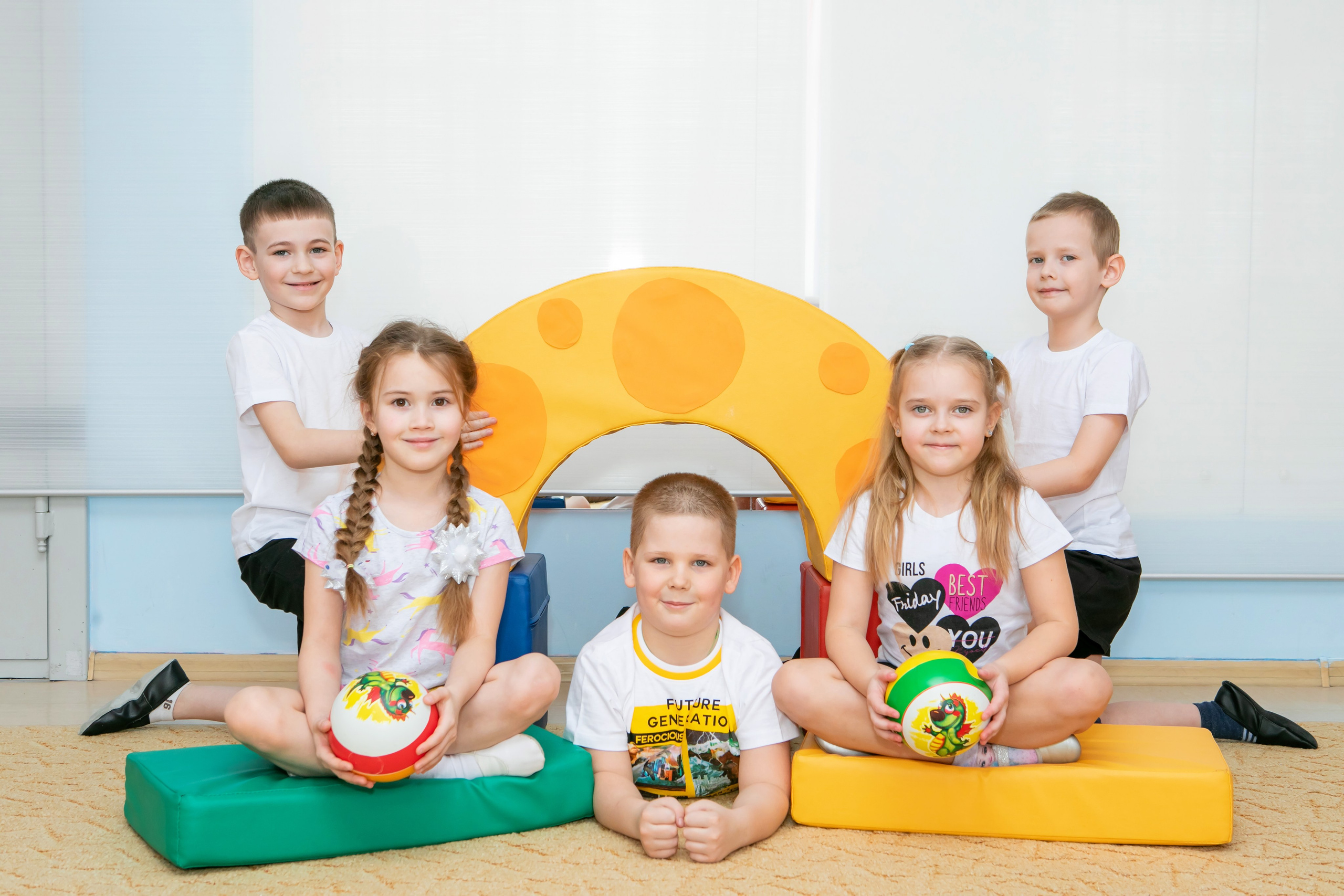 Съемка в детском саду. Выпускные фотокниги