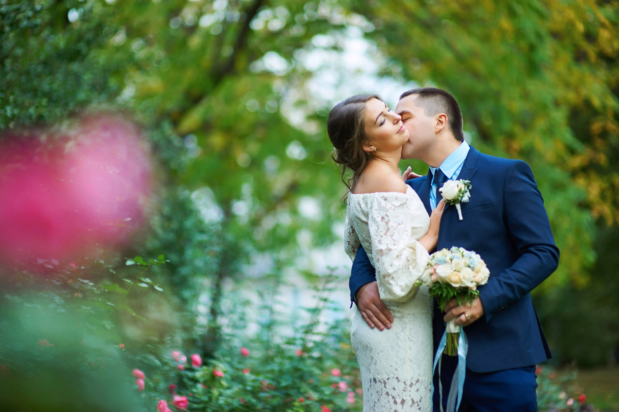 Свадебная фотосессия в студии. Портретный, семейный и свадебный фотограф в Санкт-Петербурге и в Пушкине Ширяев Денис