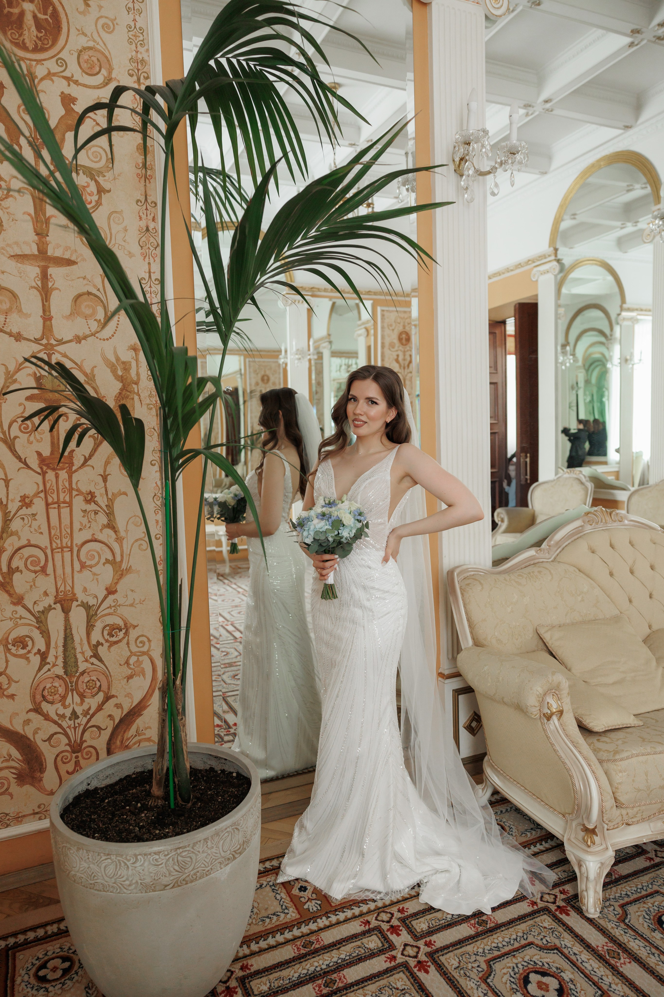 Даша и Дима, Грибоедовский ЗАГС. Свадебный и репортажный фотограф (Москва, Королев и другие)