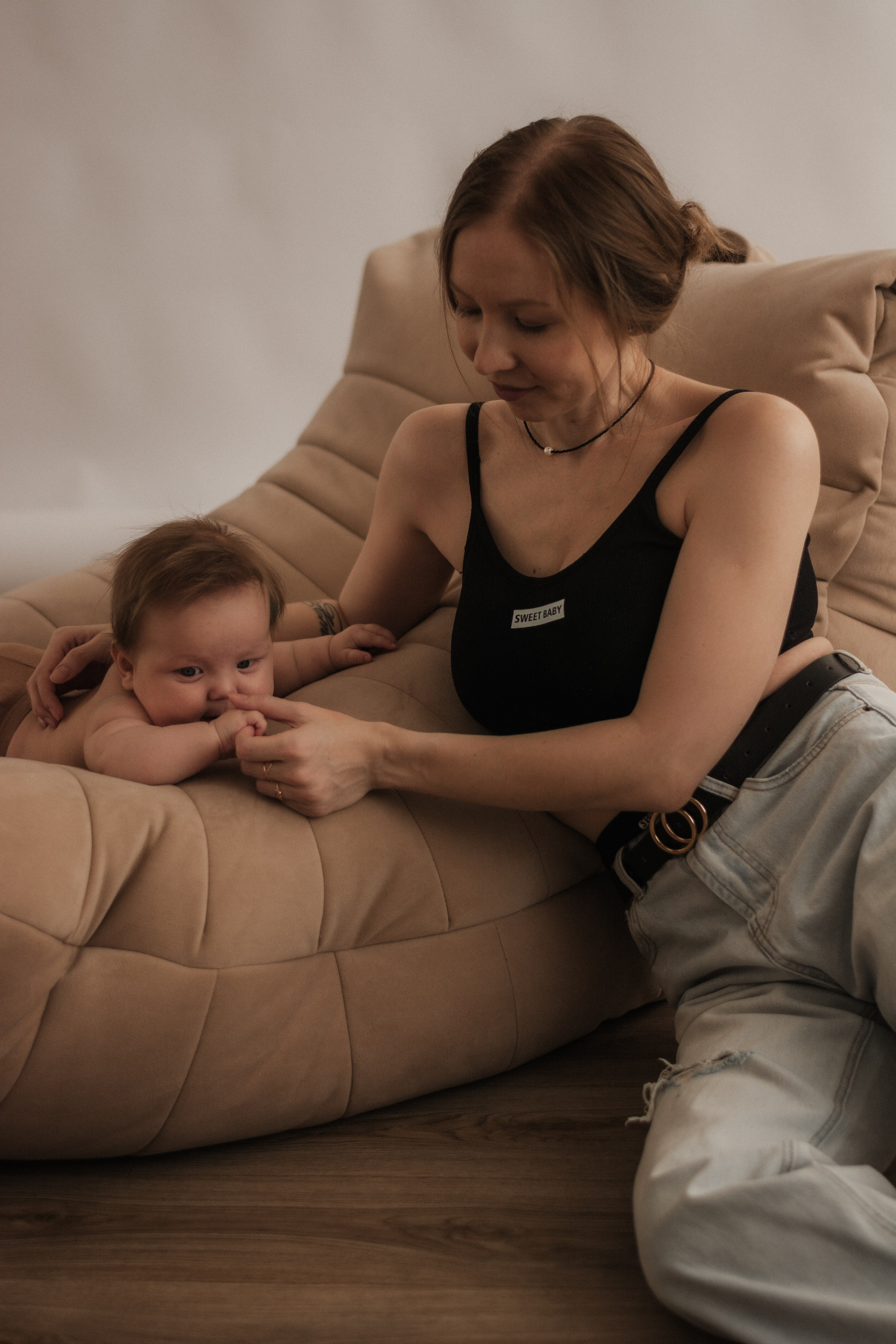 Мама+малыш в студии. Alenasokolowa.ru