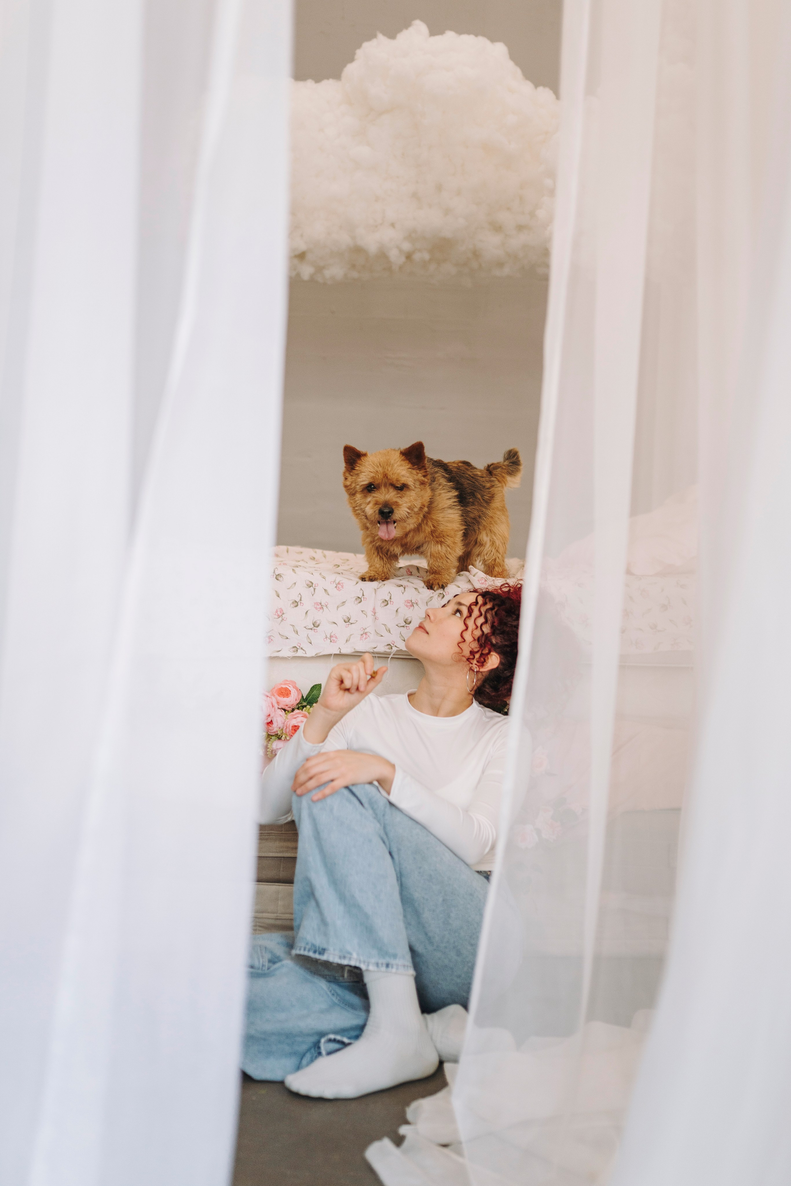 Маша и Рамси. Фотограф анималист в Спб недорого Олеся Майорова