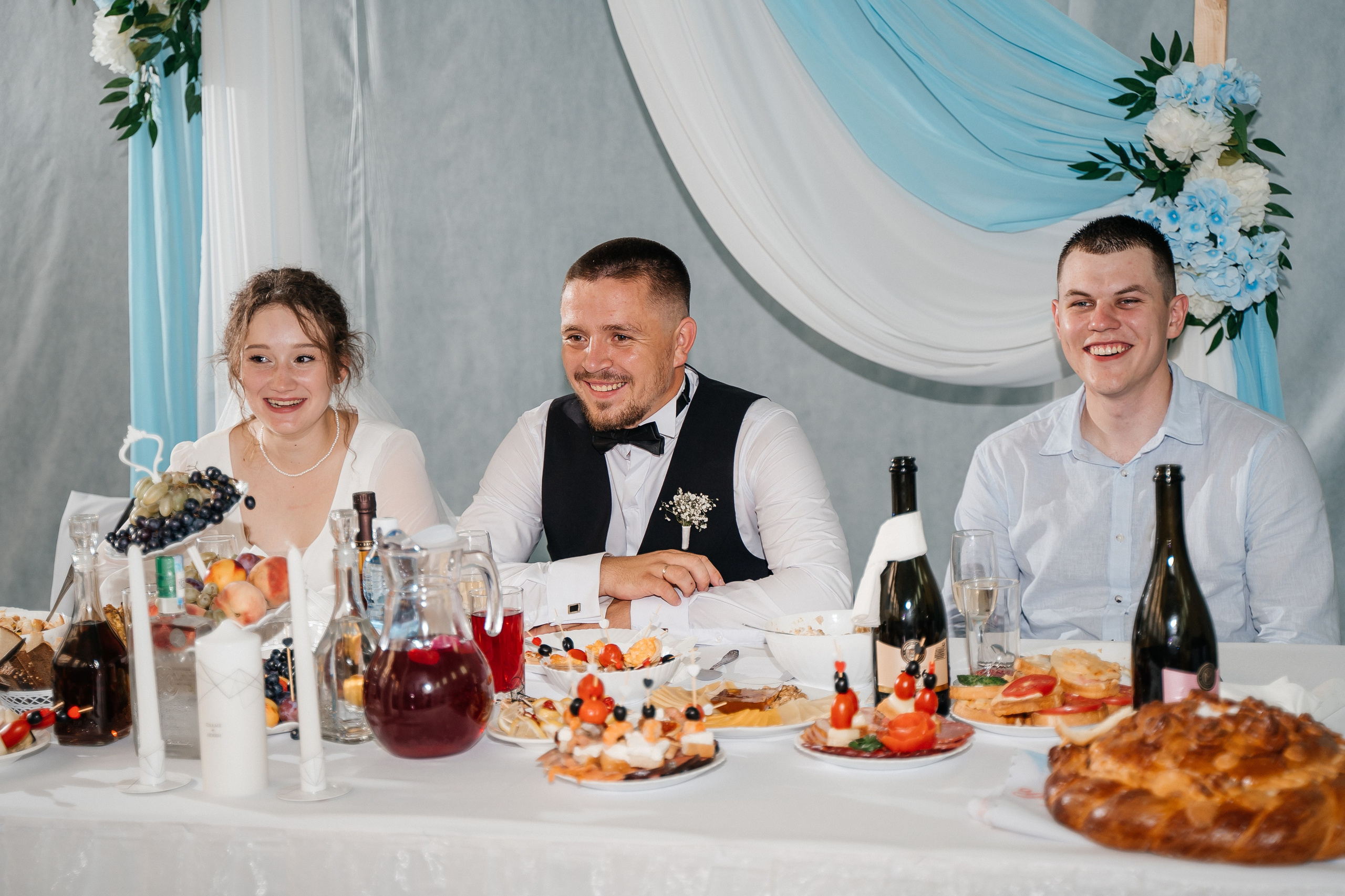 Съёмка банкета. Свадебный фотограф в городе Омск EAV Анастасия