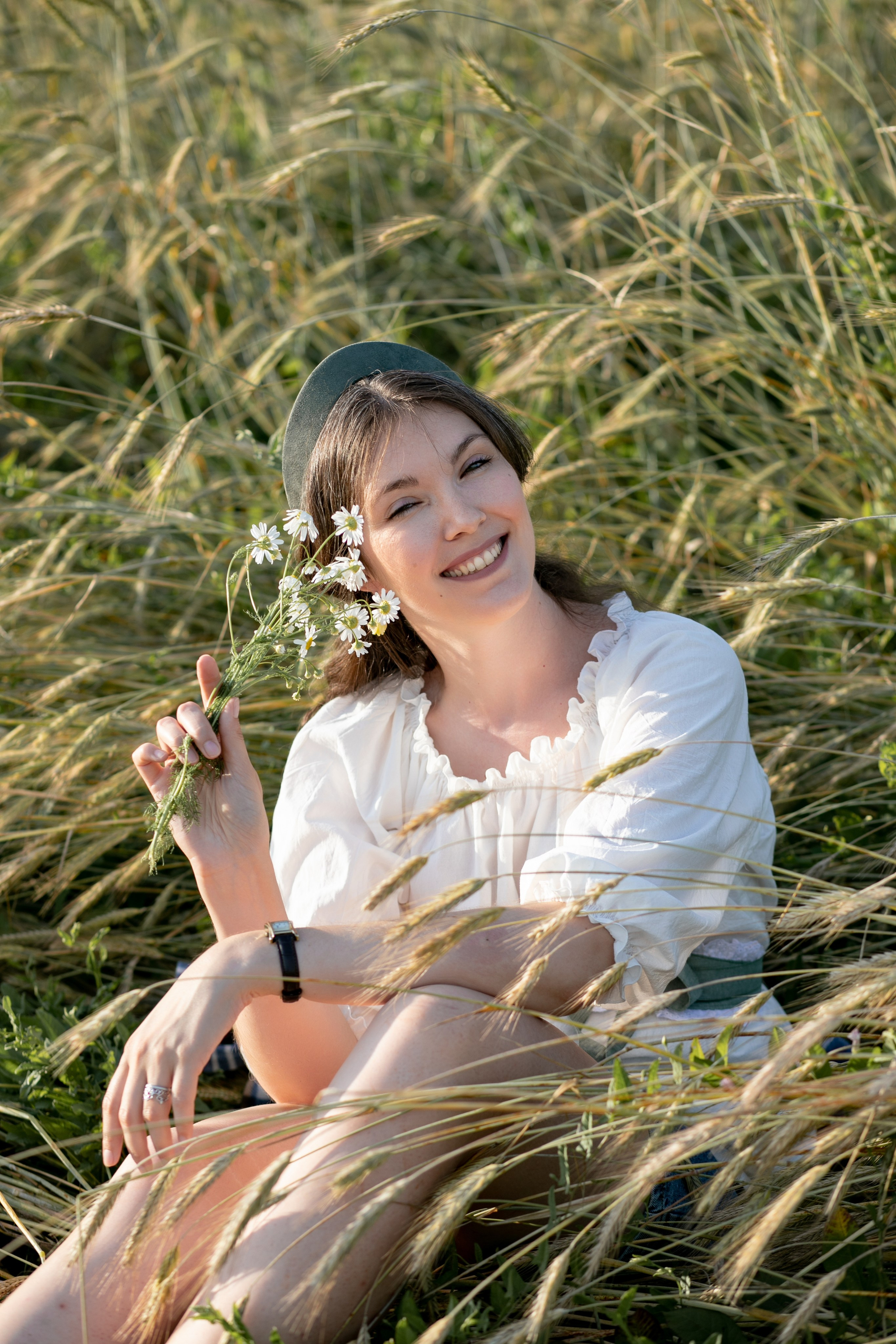 В полях)). Надежда Рыжова, портретная и контент-съемка в Челябинске