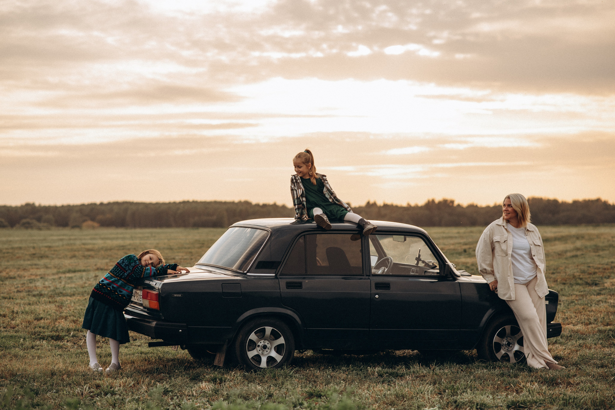 Семья Магазинских. Семейный фотограф в Клину и Москве Елена Храпунова