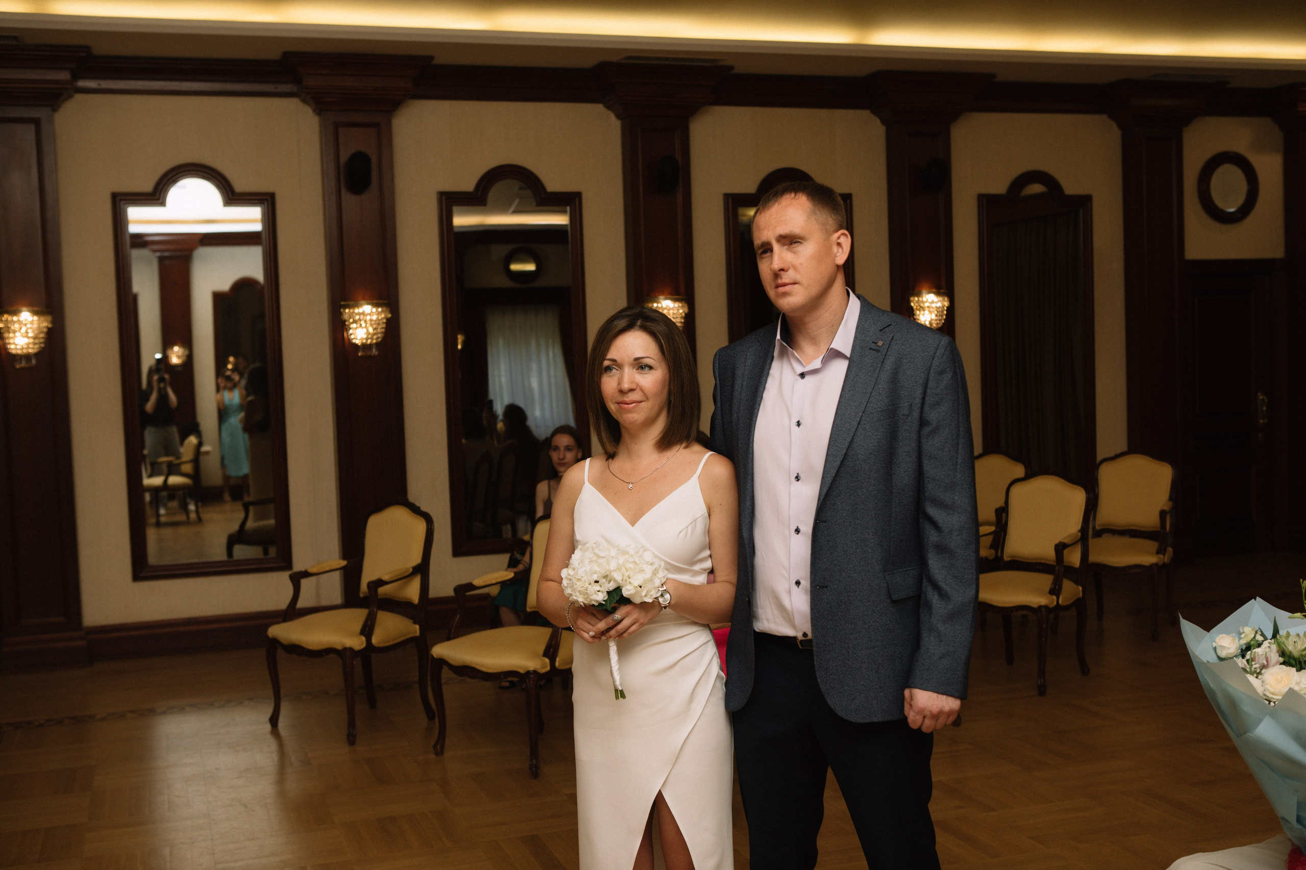 Лиза и Сережа. Роспись и тусовка в коттедже. Свадебный и портретный фотограф в Москве Анастасия Масюк