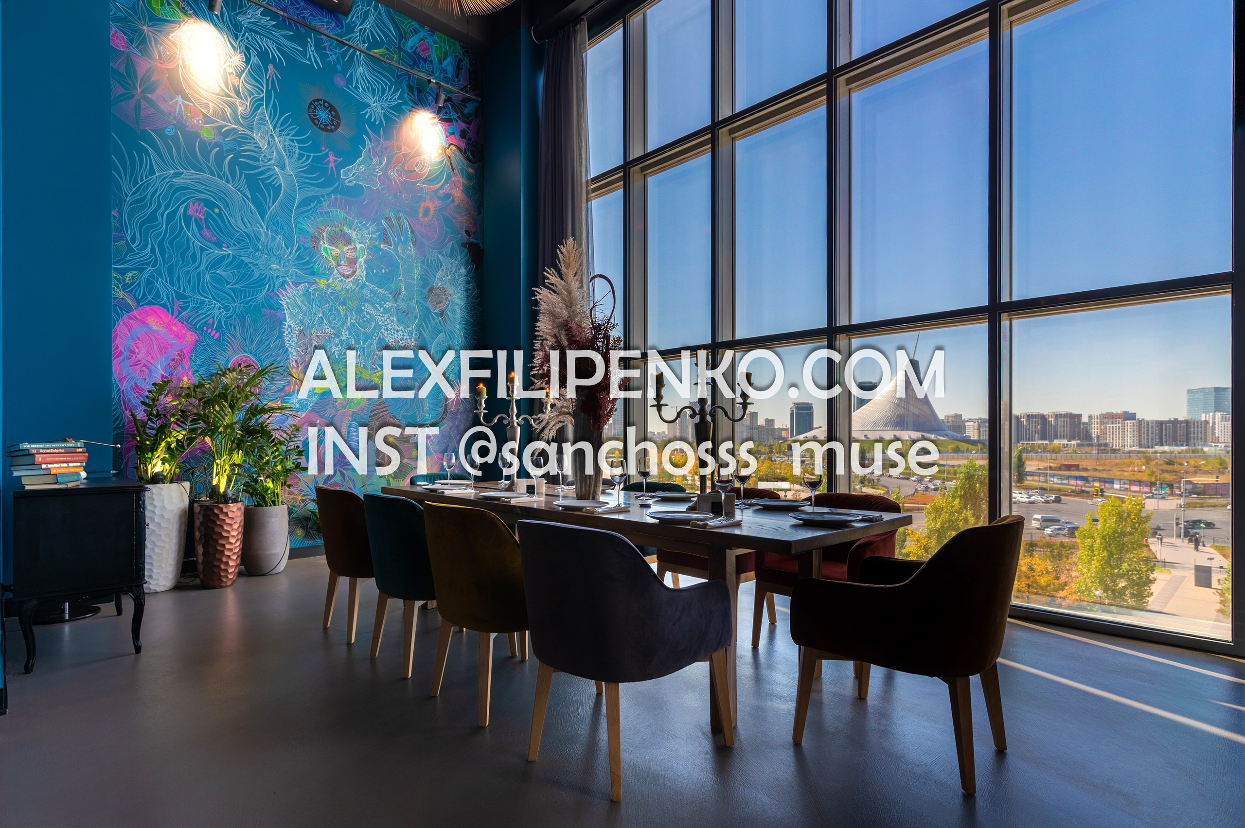 Ресторан Once. Фотограф интерьера недвижимости и архитектуры в Астане