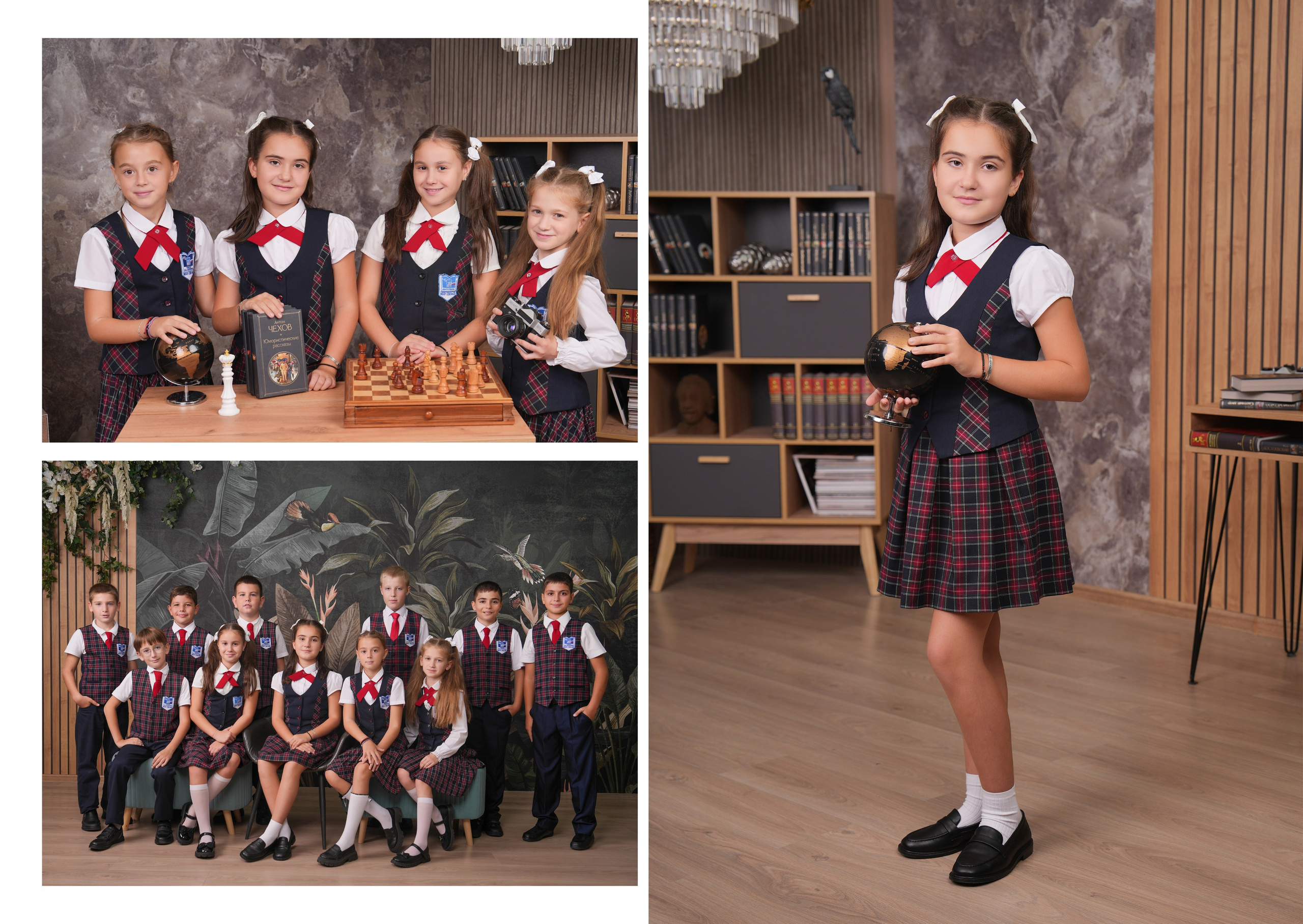 ШКОЛА 30 — 4 «Б» класс. Красивый выпускной альбом в Краснодаре