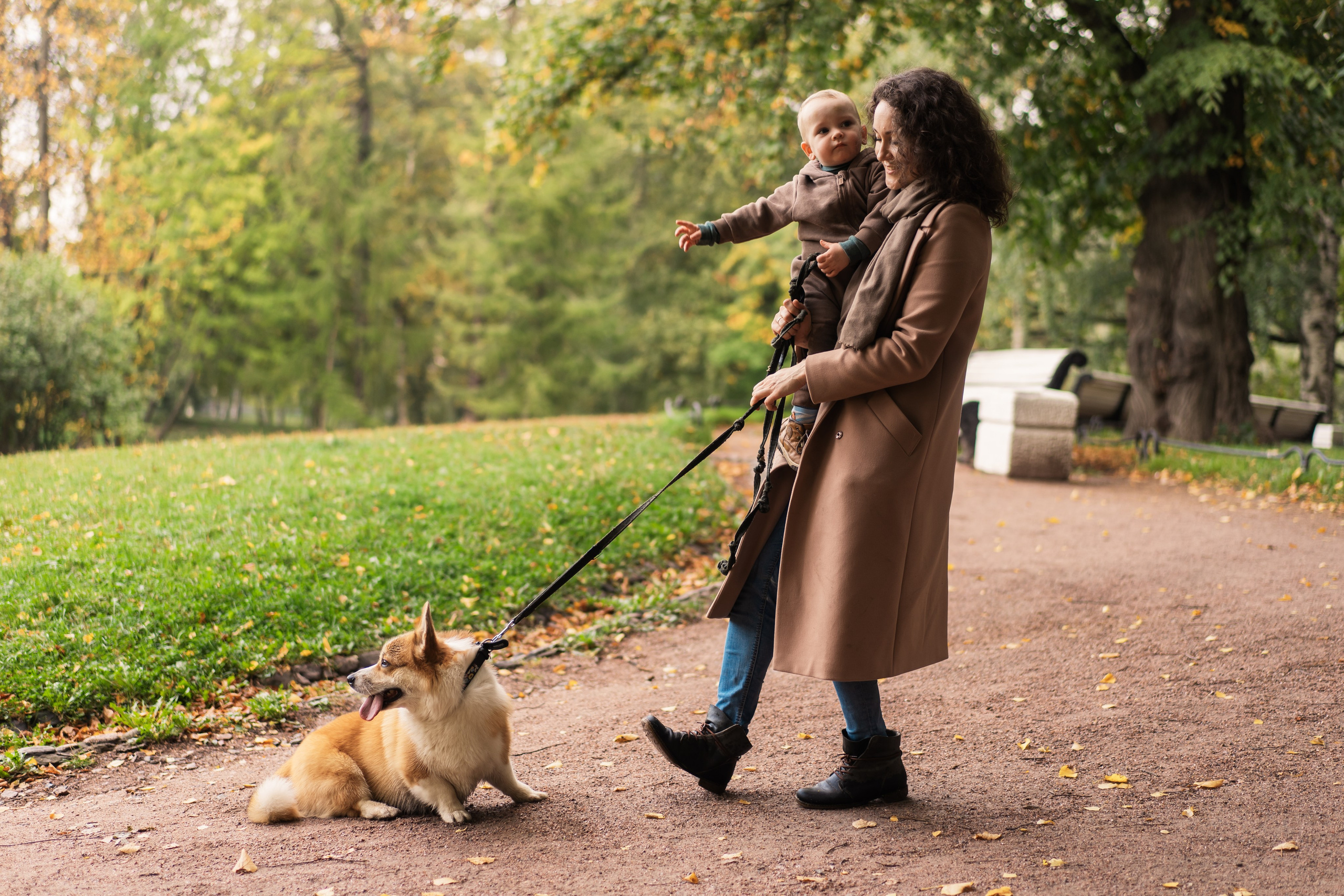 Сентябрь. Таврический парк. Семейный и детский фотограф в Санкт-Петербурге Дарина Герчиу