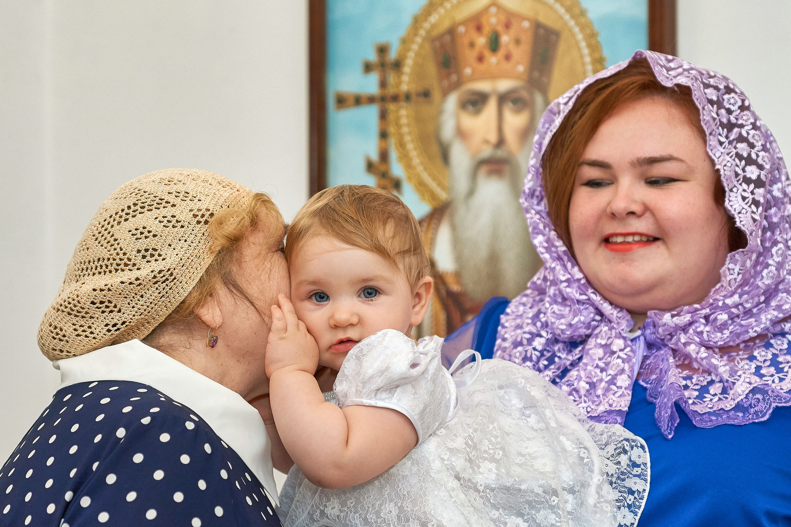 Храм Саввы Сторожевского, крещение. Балашиха