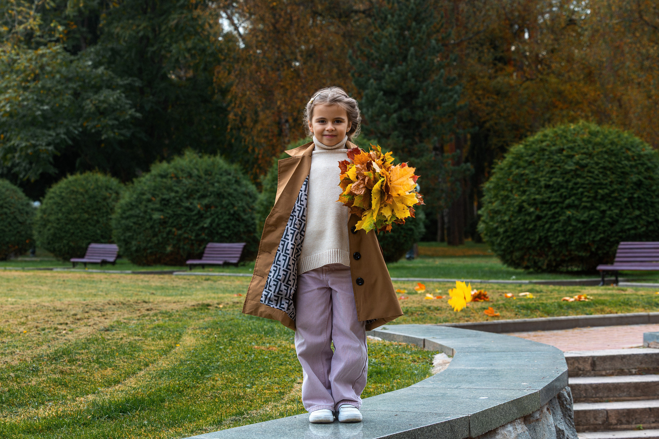 Осенняя фотосъемка в Пушкино Московской области