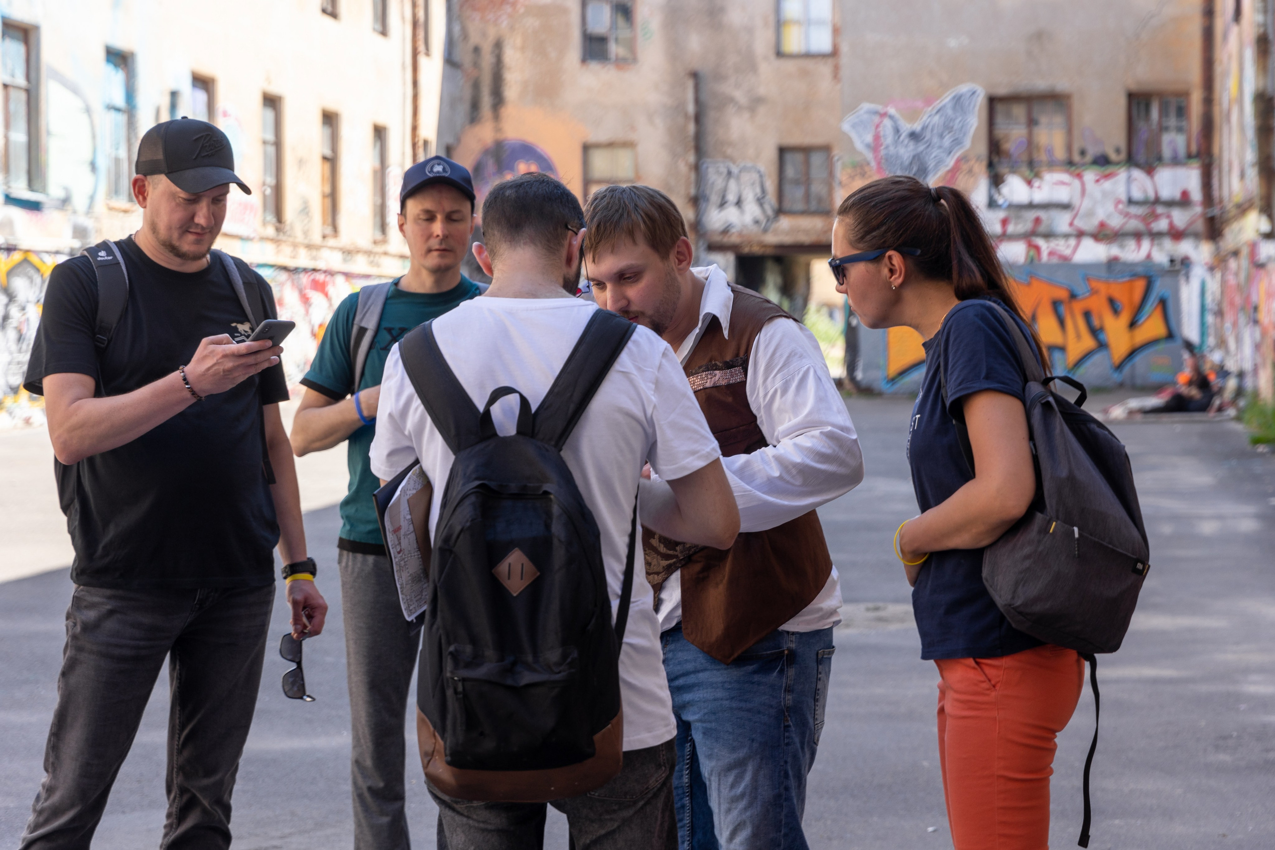 Корпортивный квест по городу. Фотограф в Санкт-Петербурге Закута Ольга