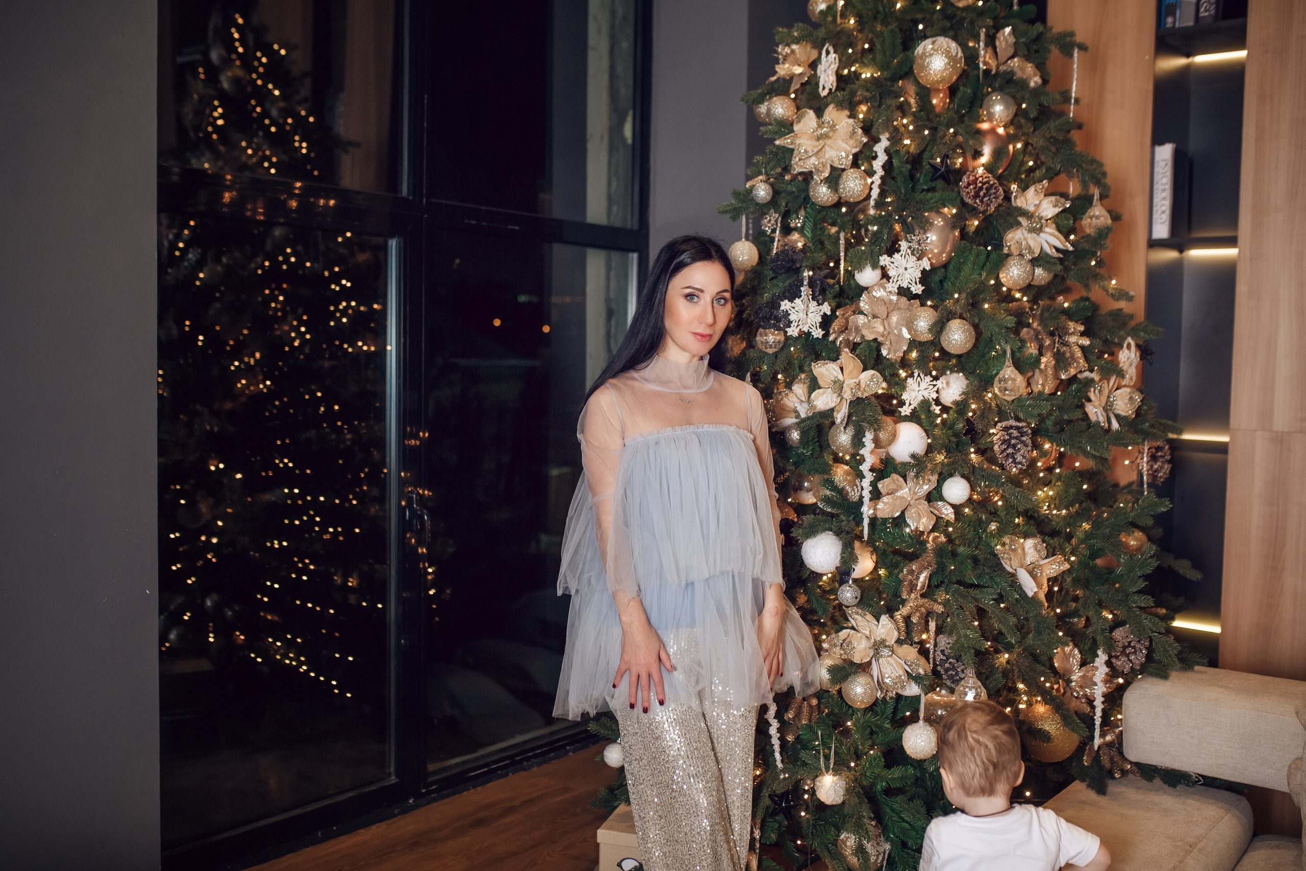 Олеся и Ярослав. Фотограф на Крещение, семейный фотограф в Москве