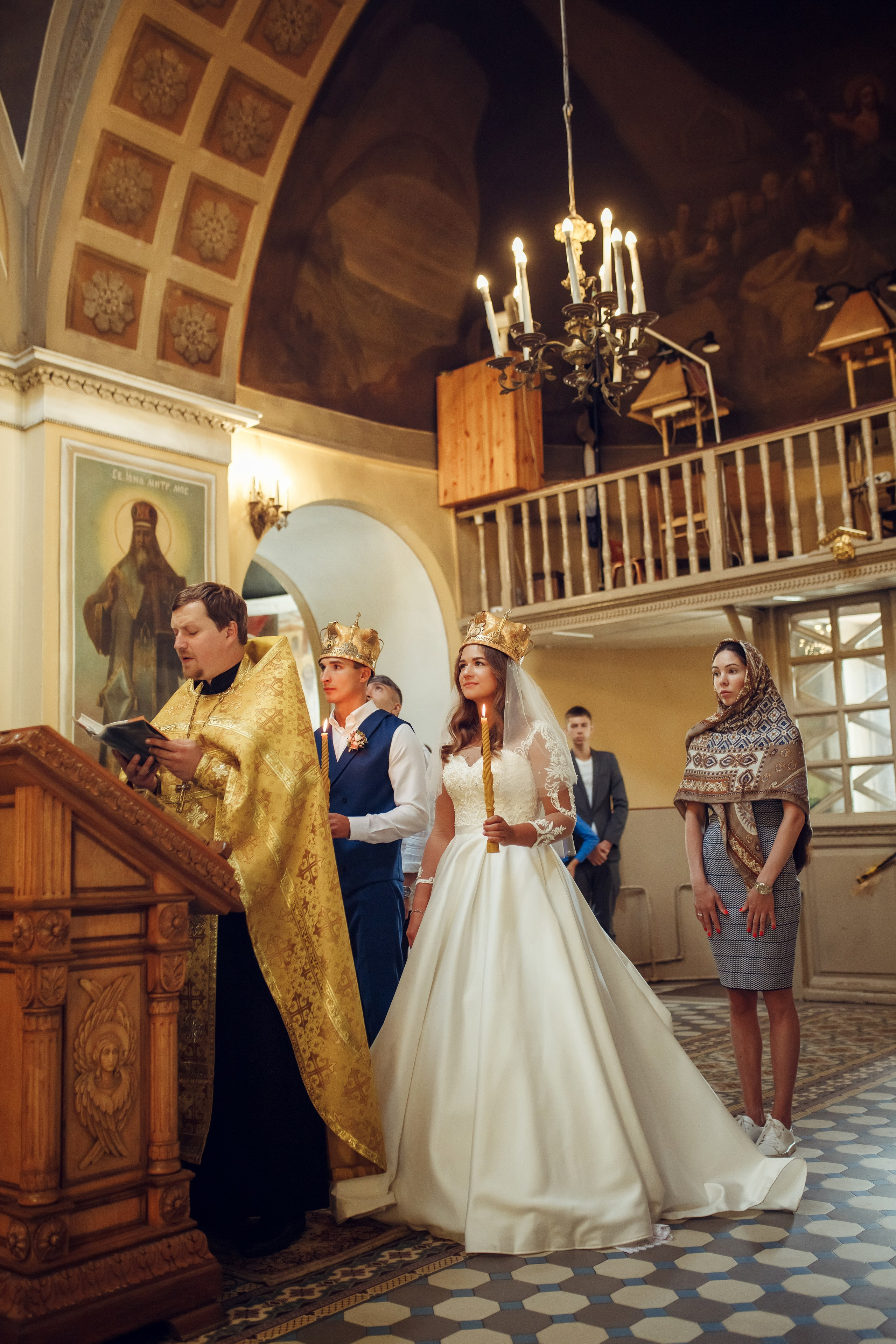 Венчание Яны и Артема. Фотограф на Крещение, семейный фотограф в Москве
