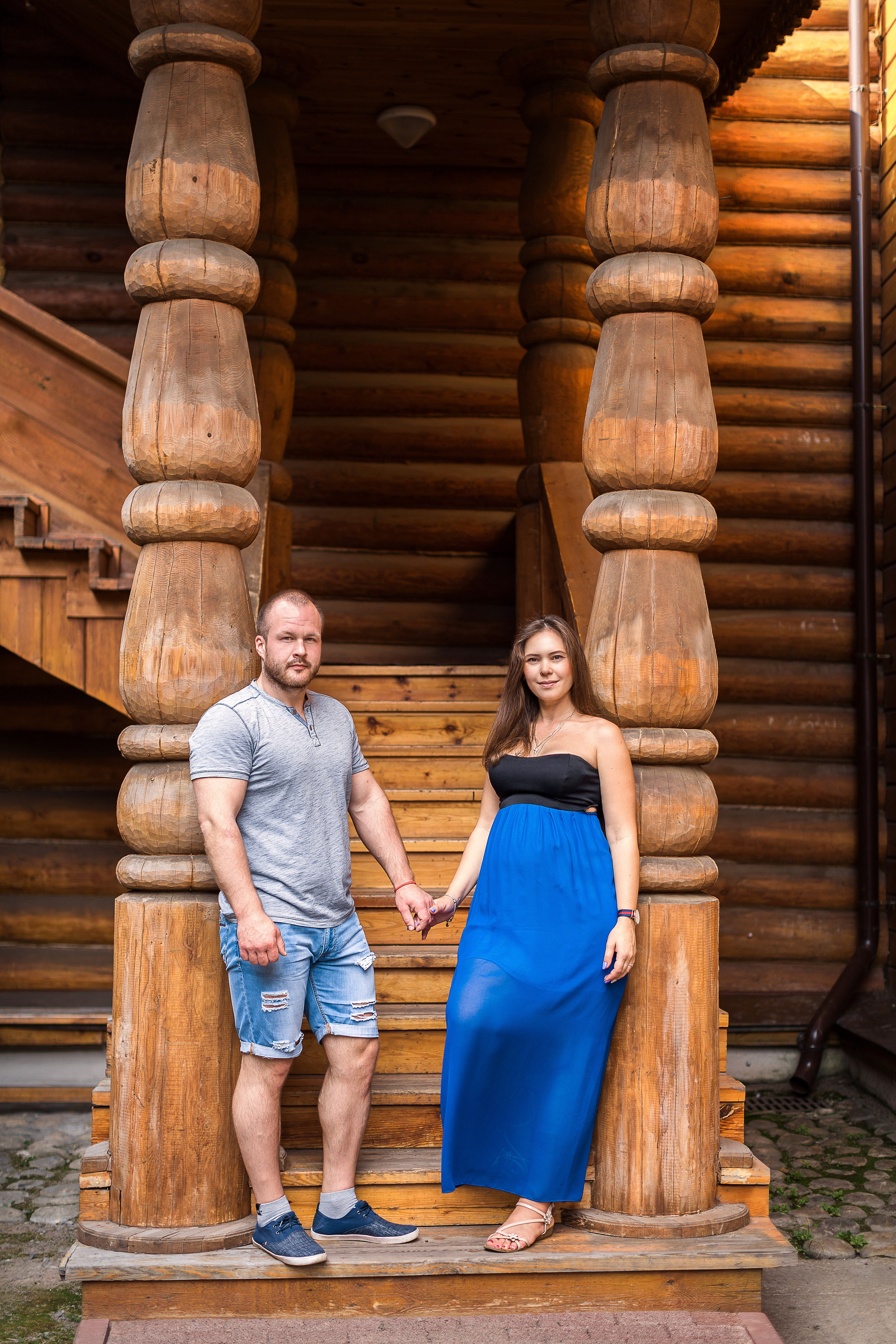 Наташа и Андрей. Фотограф на Крещение, семейный фотограф в Москве