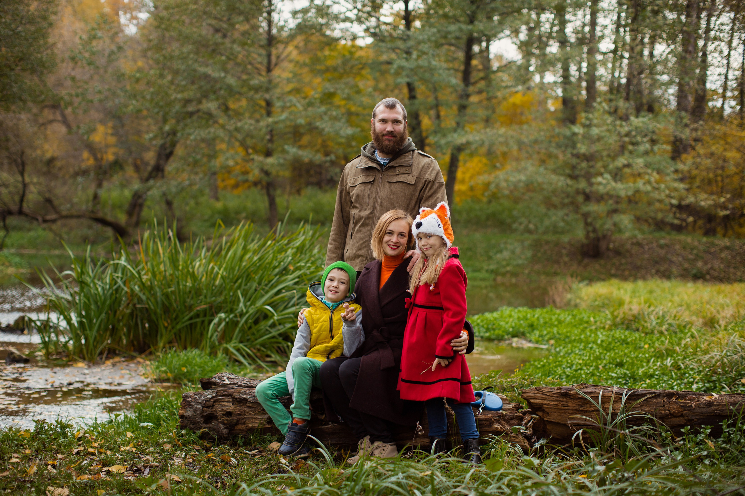 Саша и семья. Фотограф на Крещение, семейный фотограф в Москве