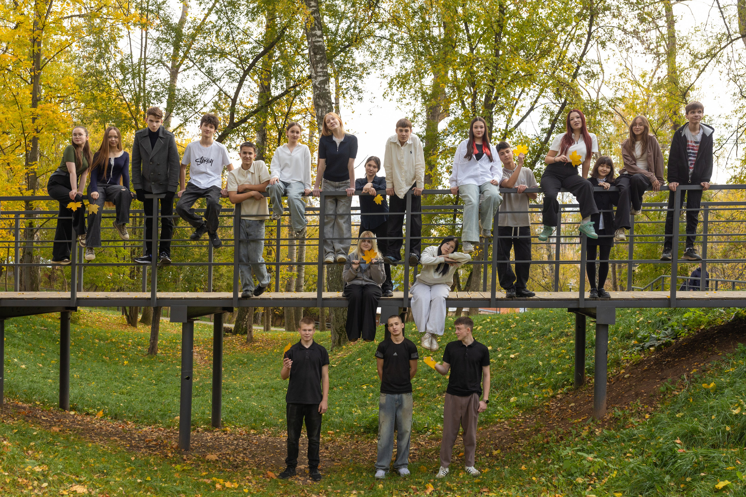 Общее фото. Школьный фотограф Миронова Ольга