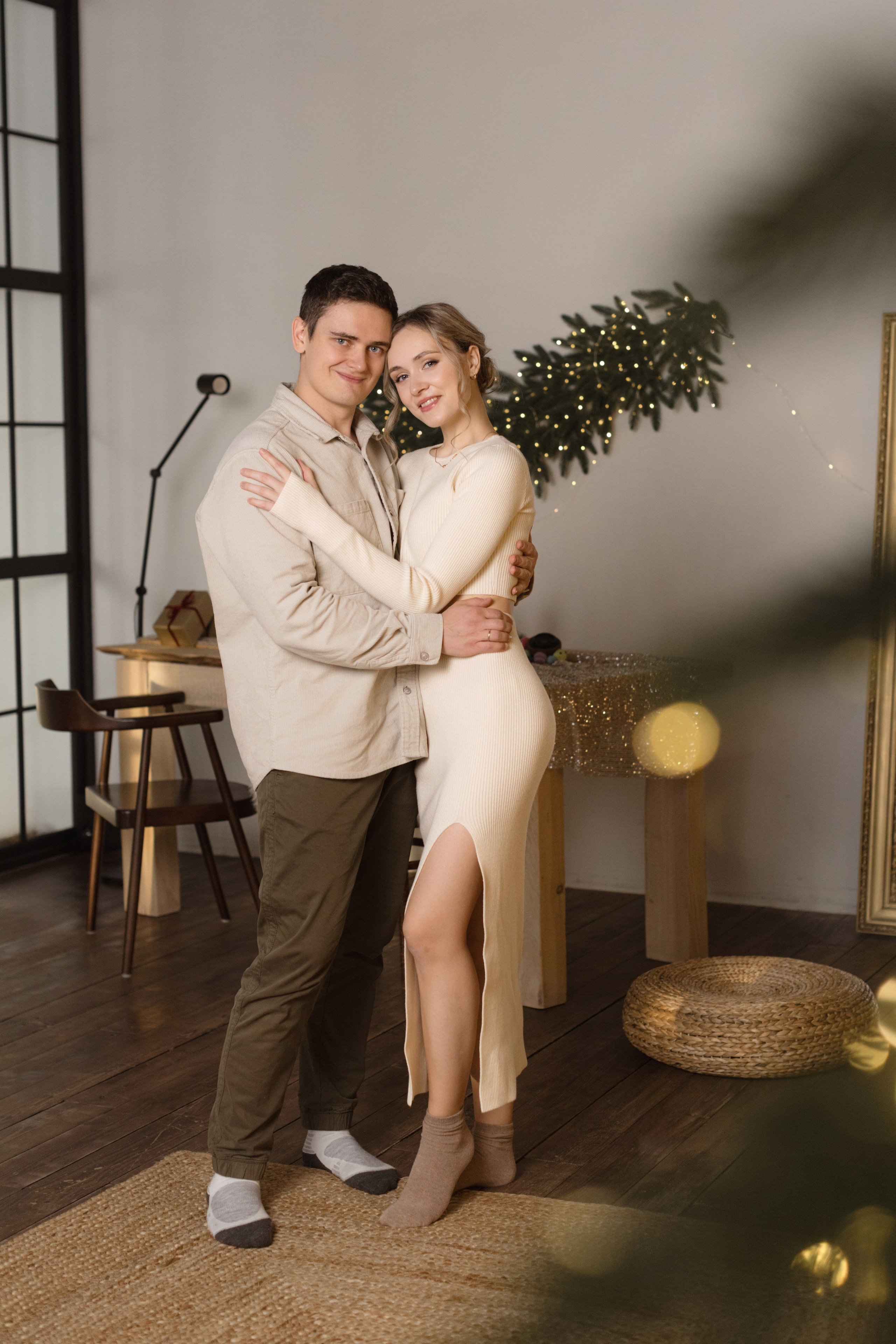 Новогодняя съемка в Историях (зал Мидл). Фотограф беременности и новорожденных в Красноярске Вета Ланская