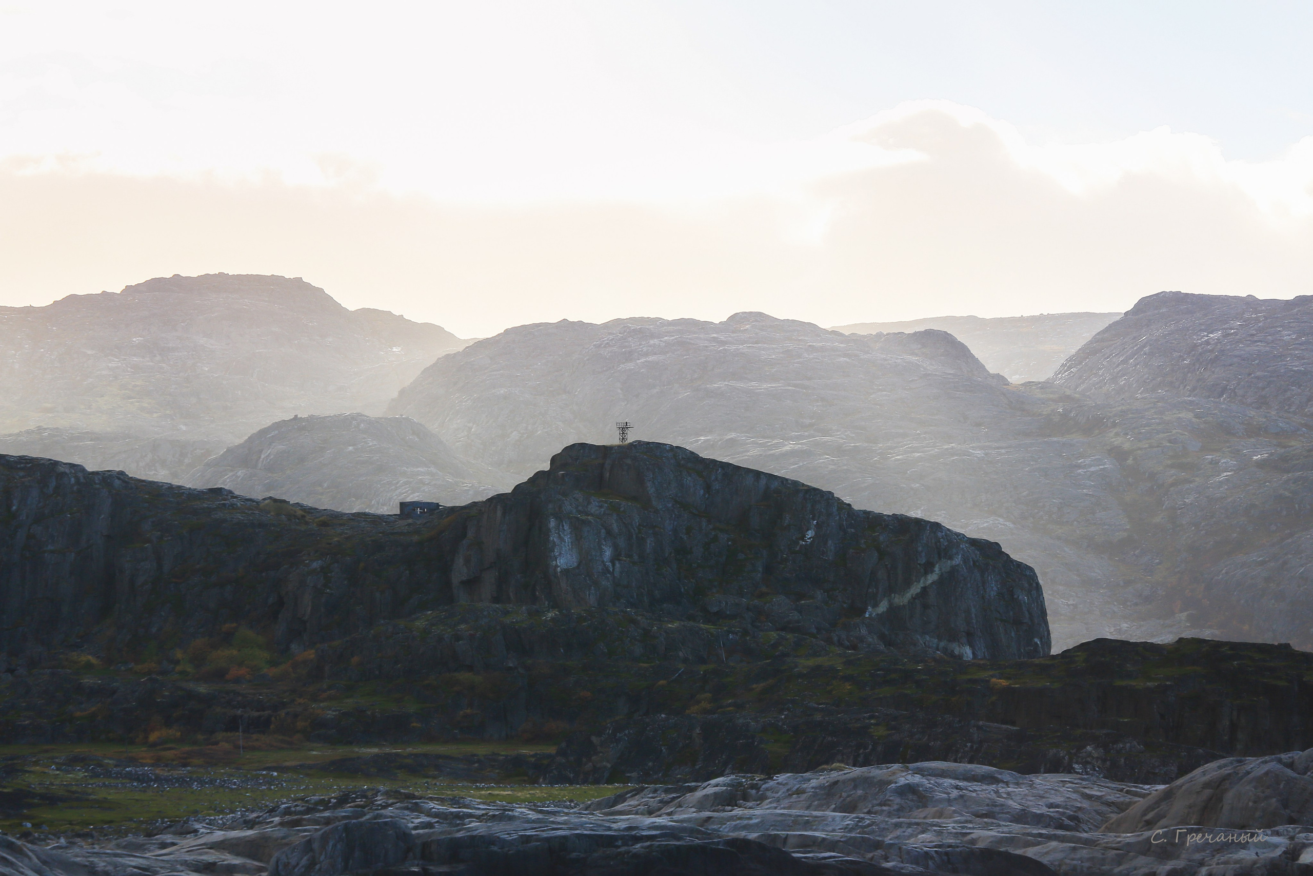 Фиорд Долгая щель. Пейзажи Крайнего Севера. Баренцево море, Рыбачий, Средний, Немецкий