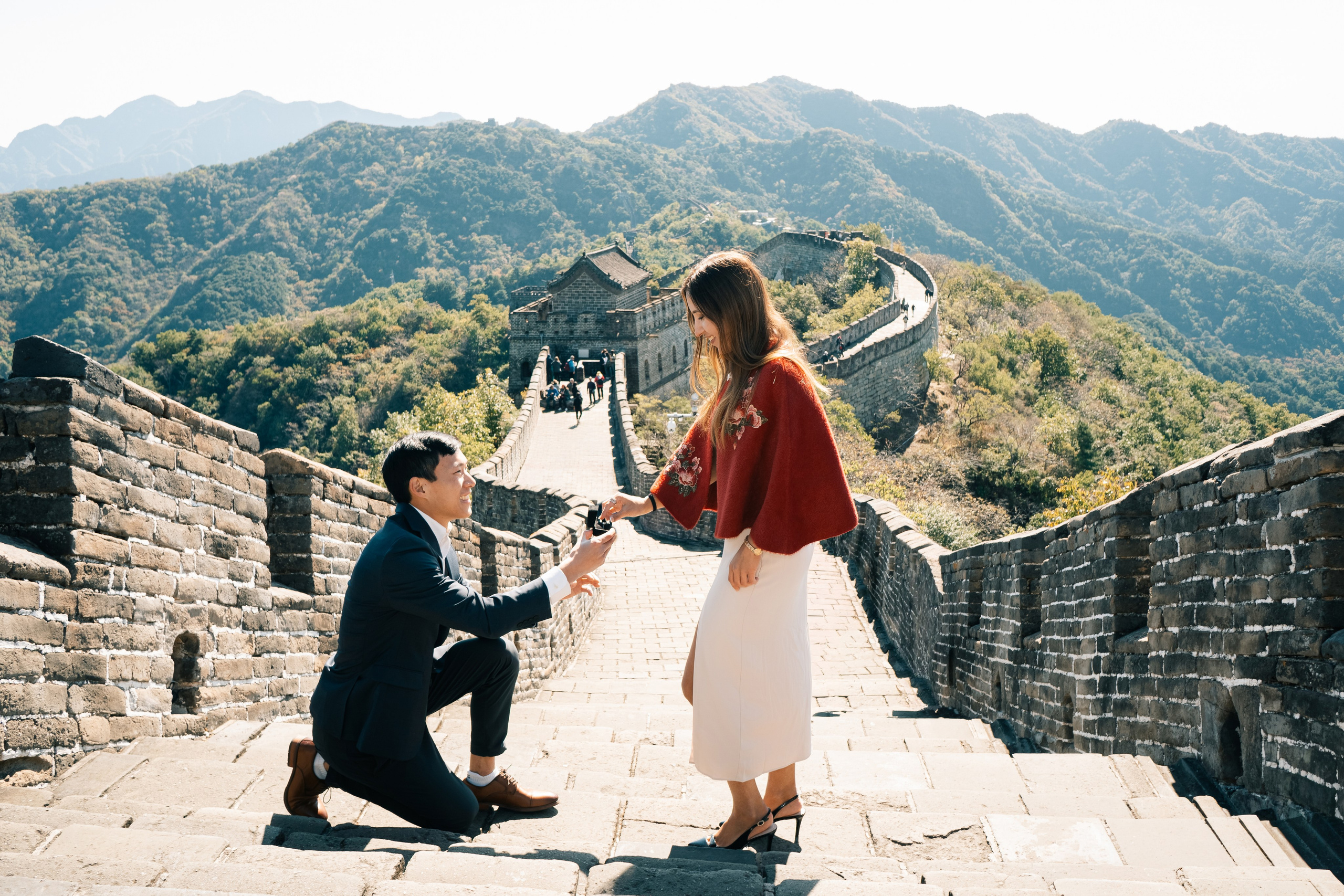 Фотосъемка на китайской стене в Китае