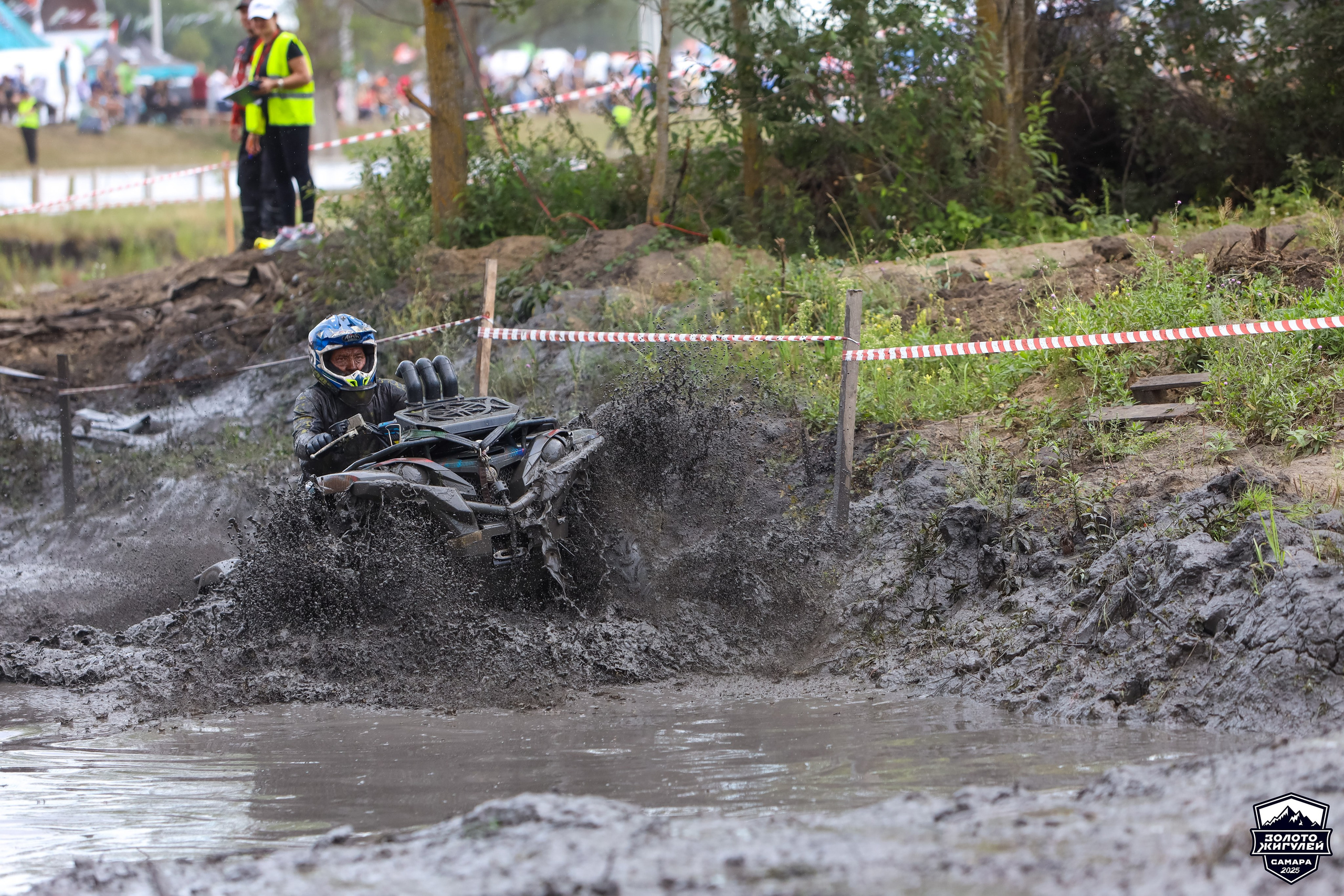 Кубок России по гонкам с водными препятствиями на квадроциклах «Золото Жигулей 2025». Спортивный фотограф в Самаре