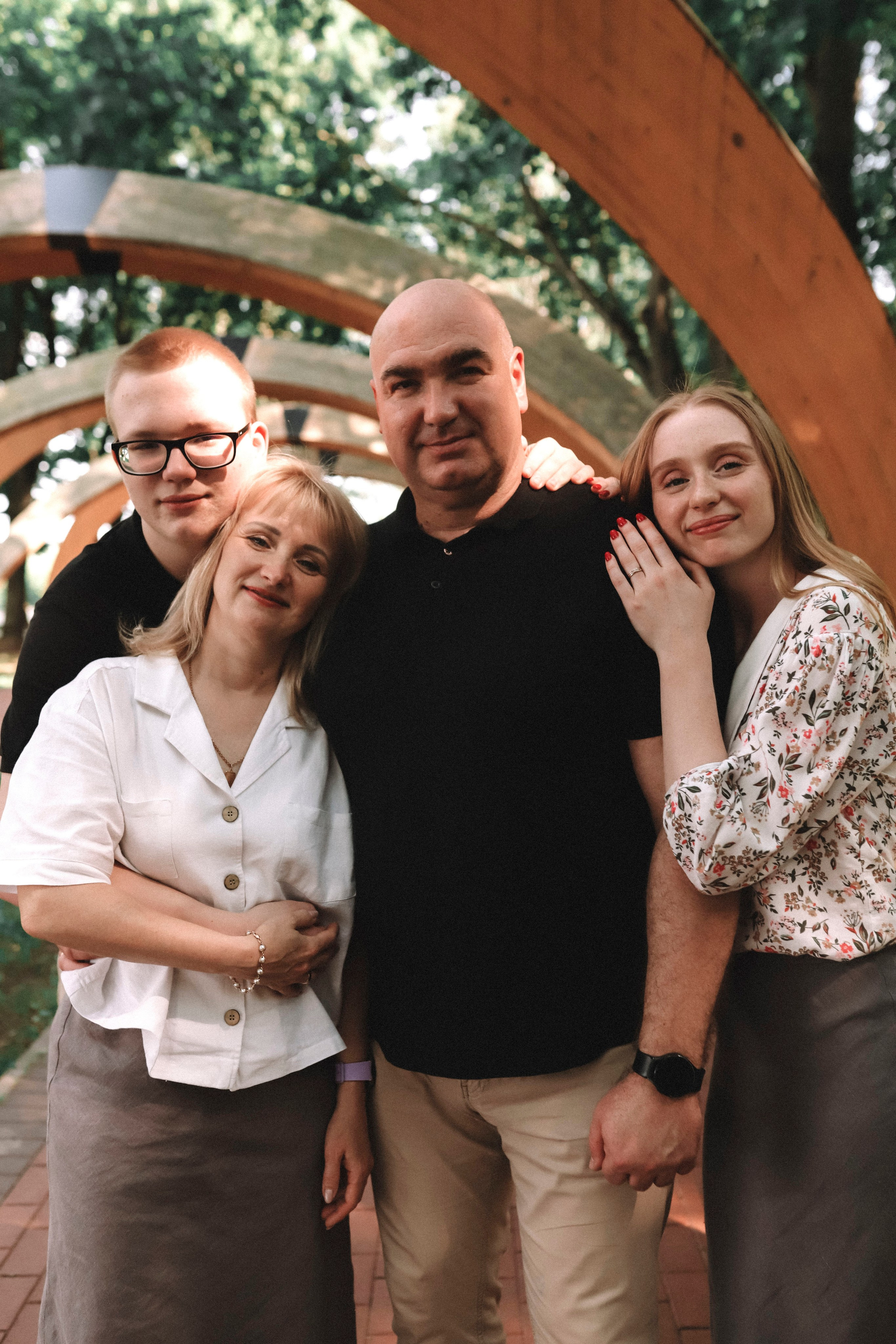 Лиза, Матвей, Юлия и Николай. Фотограф в Нижнем Новгороде Кристина Батанова